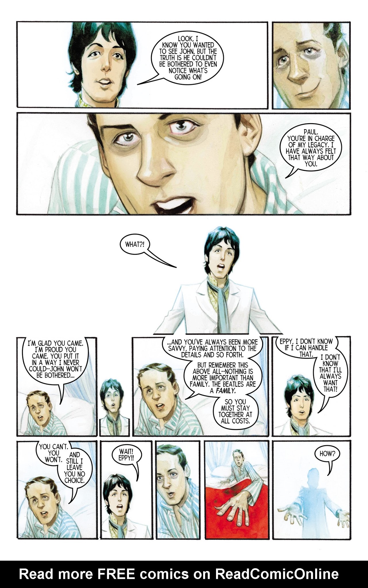 Read online The Fifth Beatle: The Brian Epstein Story comic -  Issue # TPB - 119