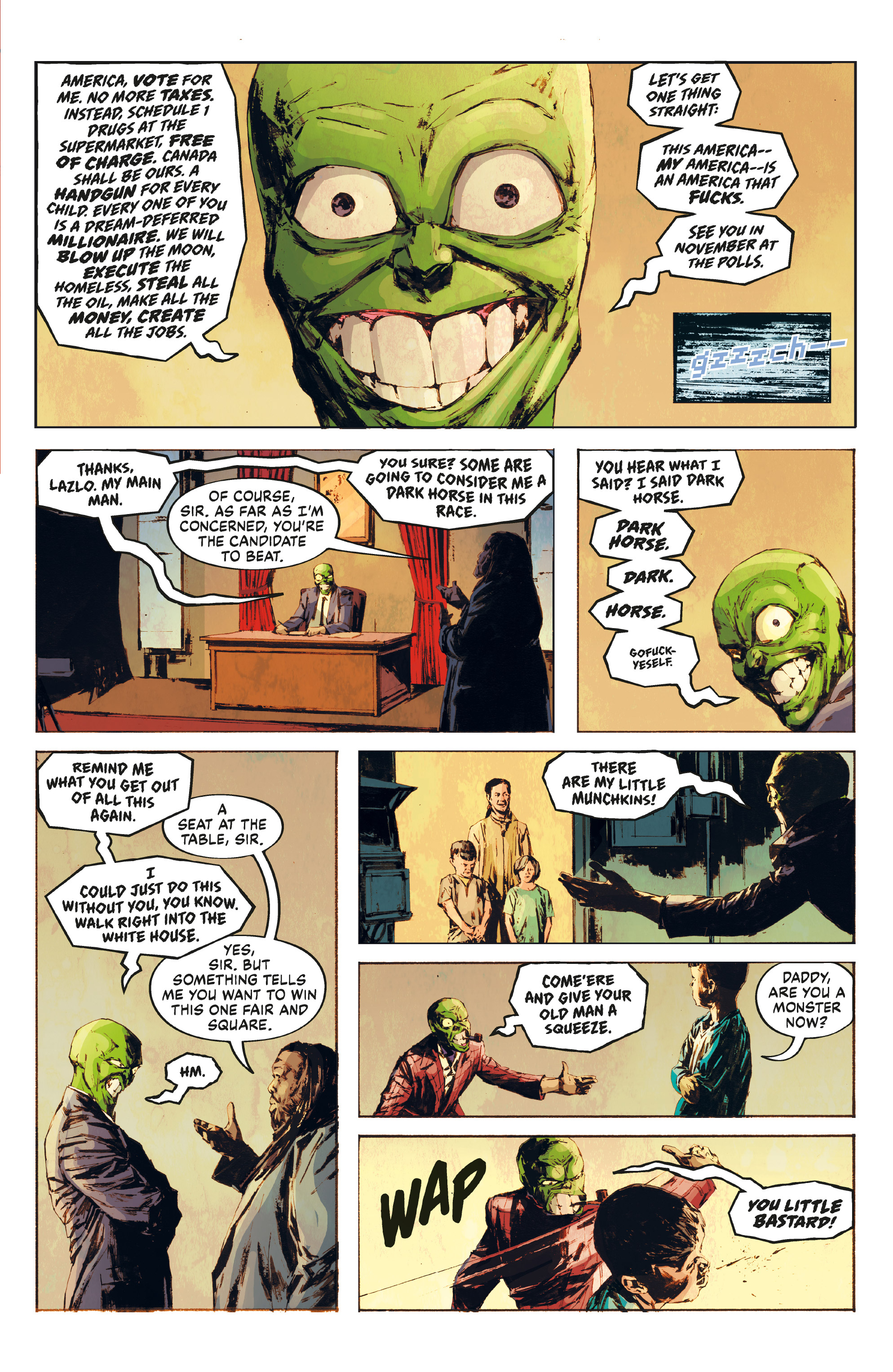 Read online The Mask: I Pledge Allegiance to the Mask comic -  Issue #2 - 19