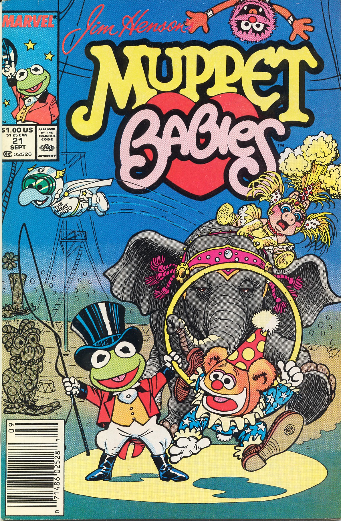 Read online Muppet Babies comic -  Issue #21 - 1