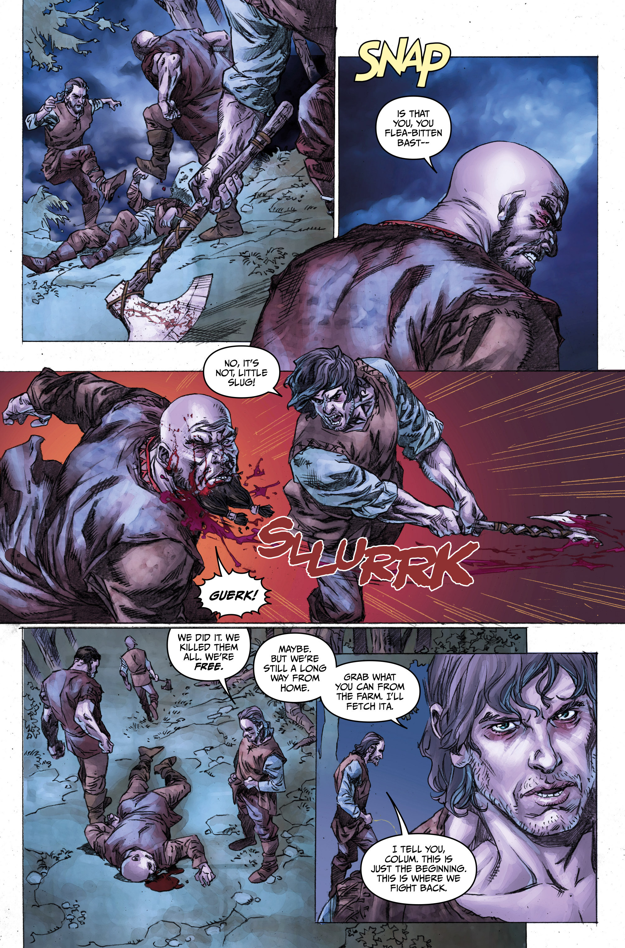 Read online Vikings: Uprising comic -  Issue #1 - 23