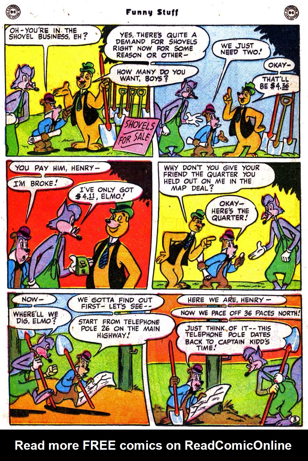 Read online Funny Stuff comic -  Issue #35 - 37