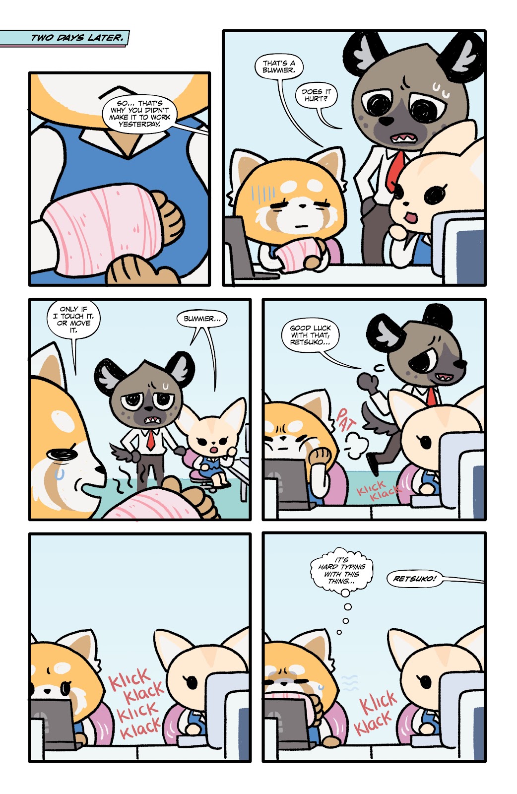 Aggretsuko issue 4 - Page 7
