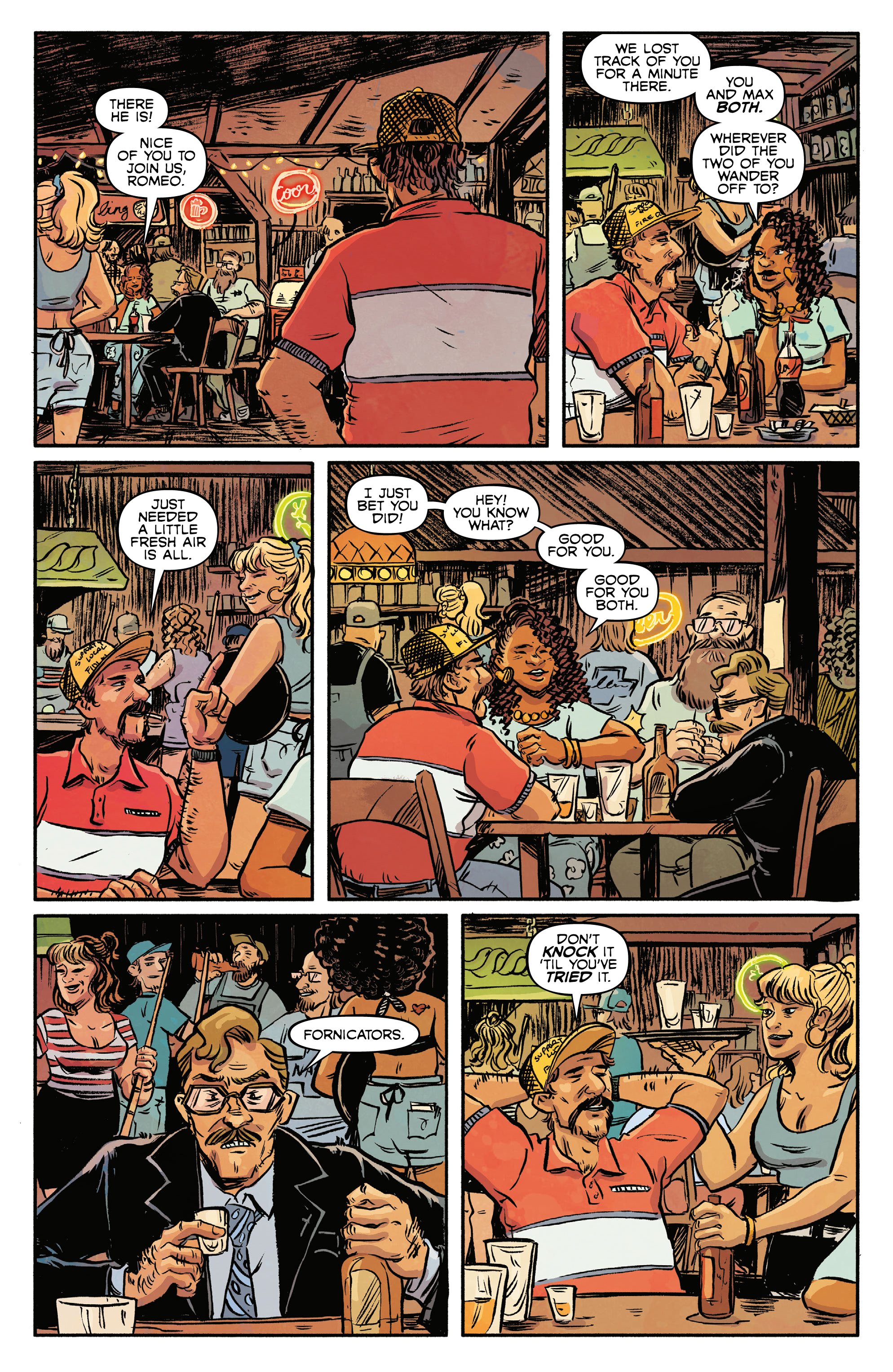 Read online Door to Door, Night by Night comic -  Issue #1 - 17