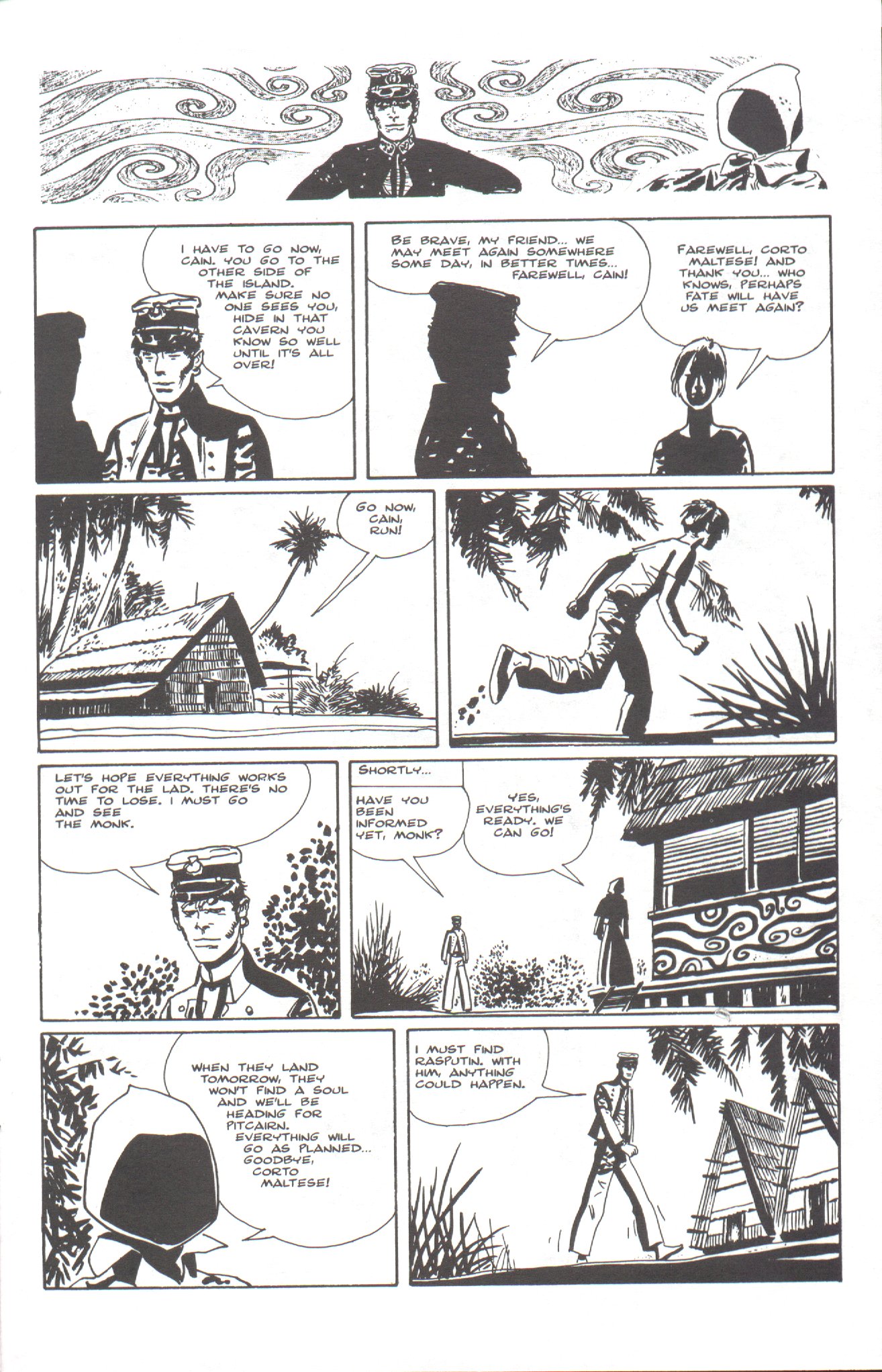 Read online Corto Maltese: Ballad of the Salt Sea comic -  Issue #6 - 19