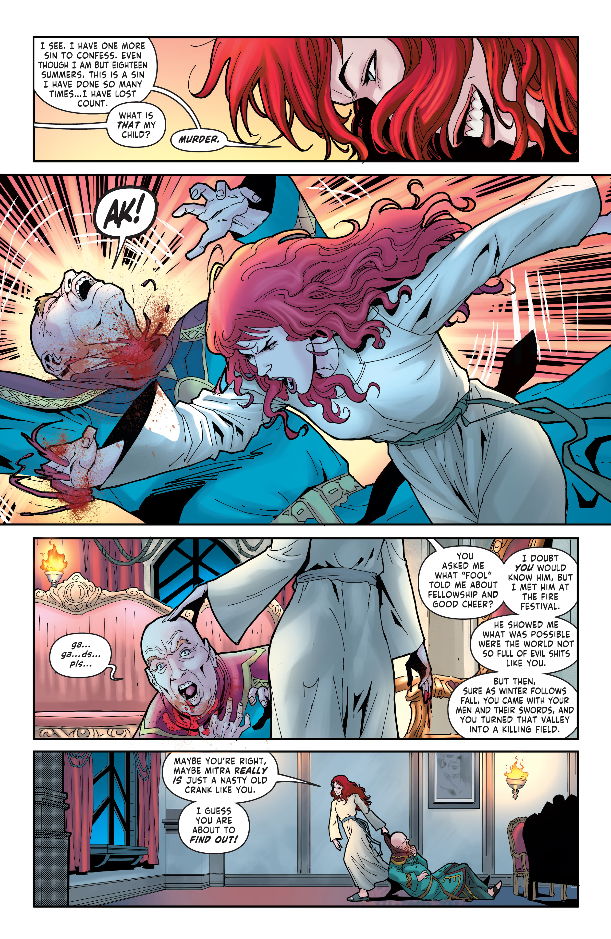 Read online Red Sonja: The Price of Blood comic -  Issue #1 - 22