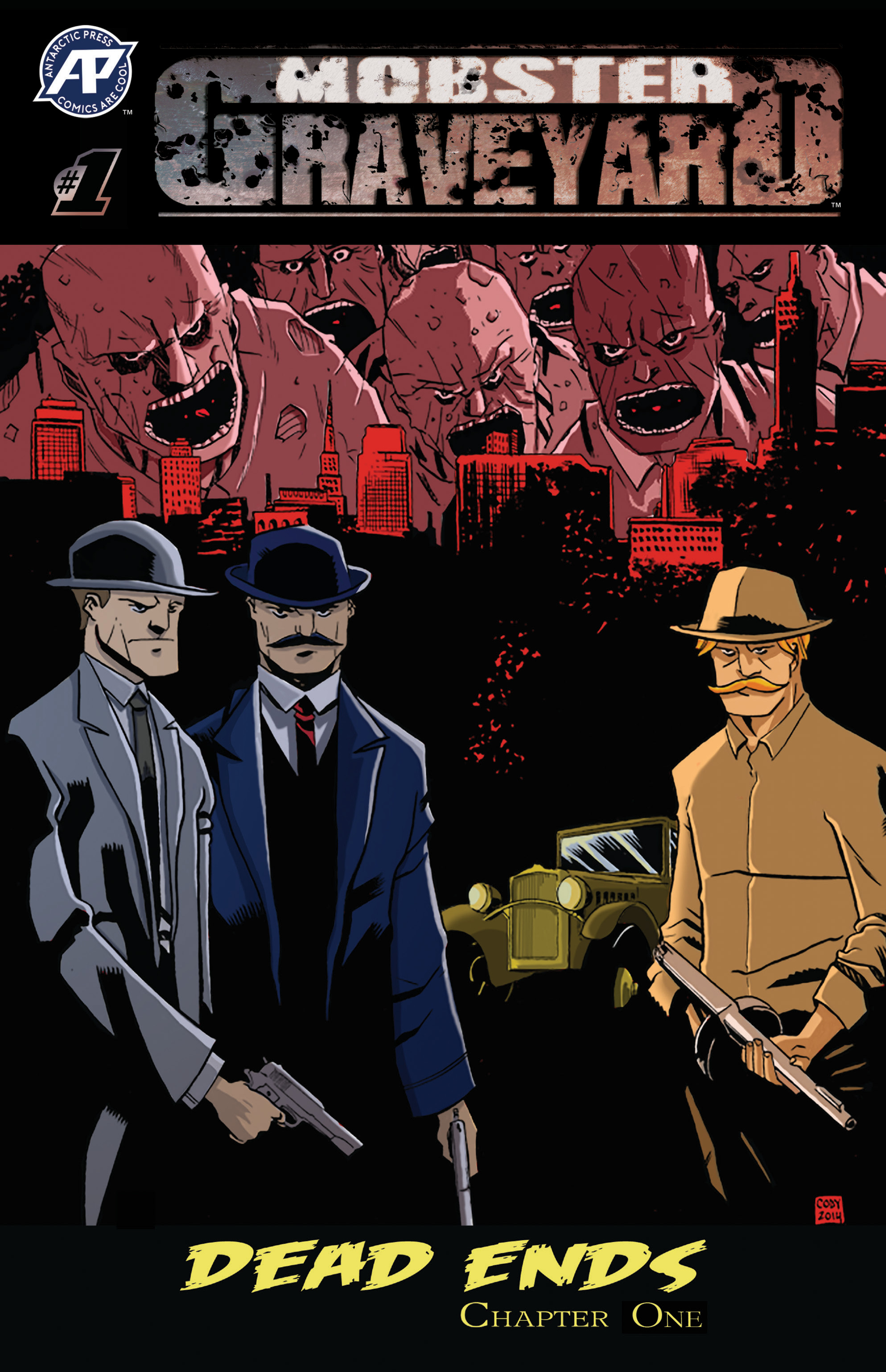 Read online Mobster Graveyard comic -  Issue #1 - 1