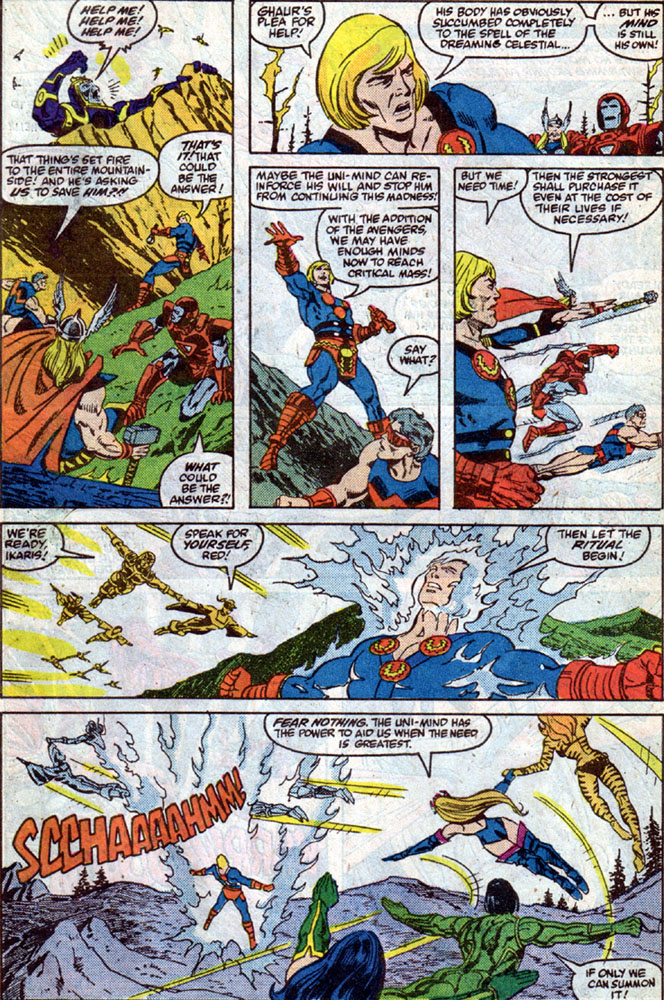 Read online Eternals (1985) comic -  Issue #12 - 29