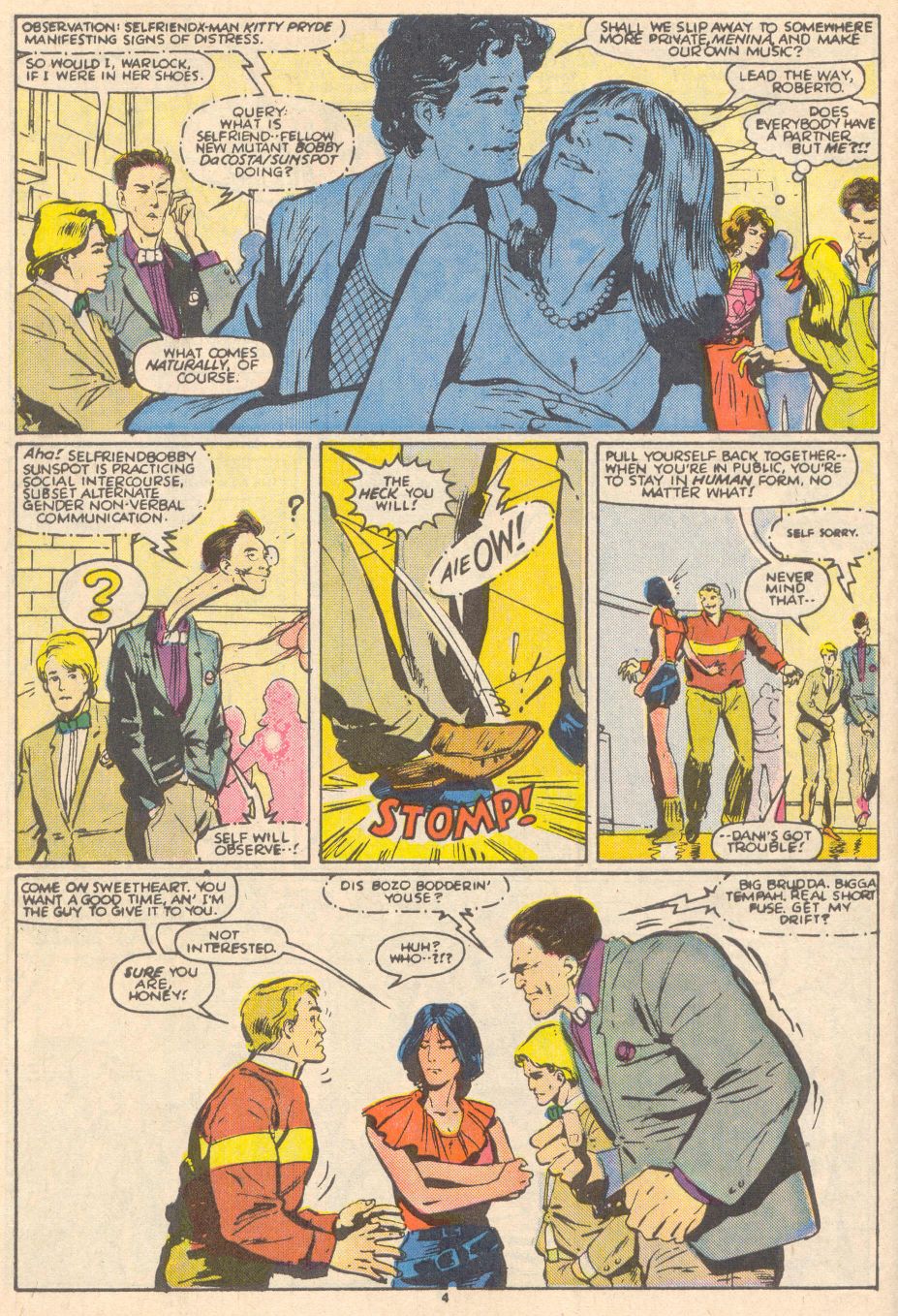 Read online The New Mutants comic -  Issue #45 - 5