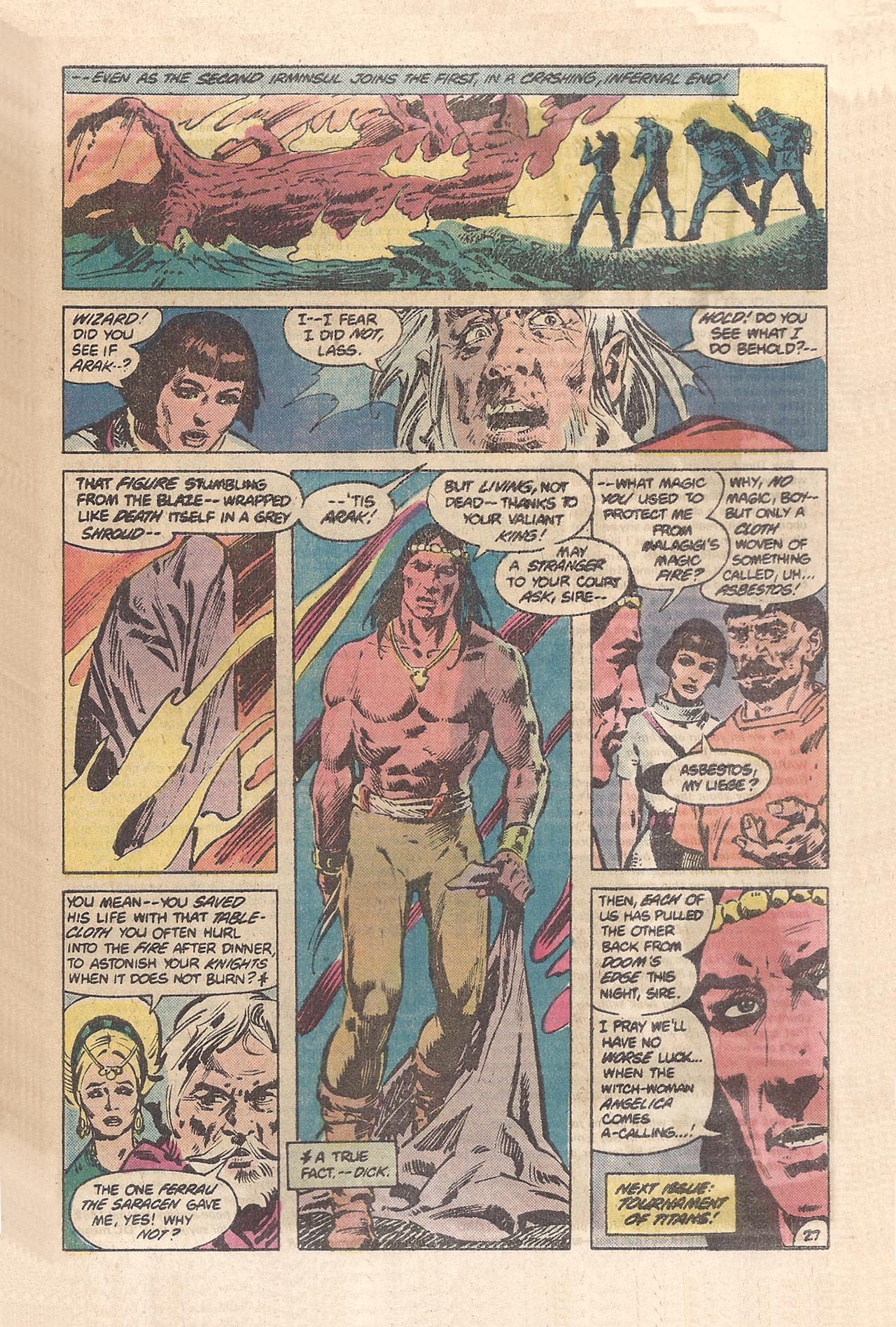 Read online Arak Son of Thunder comic -  Issue #4 - 36