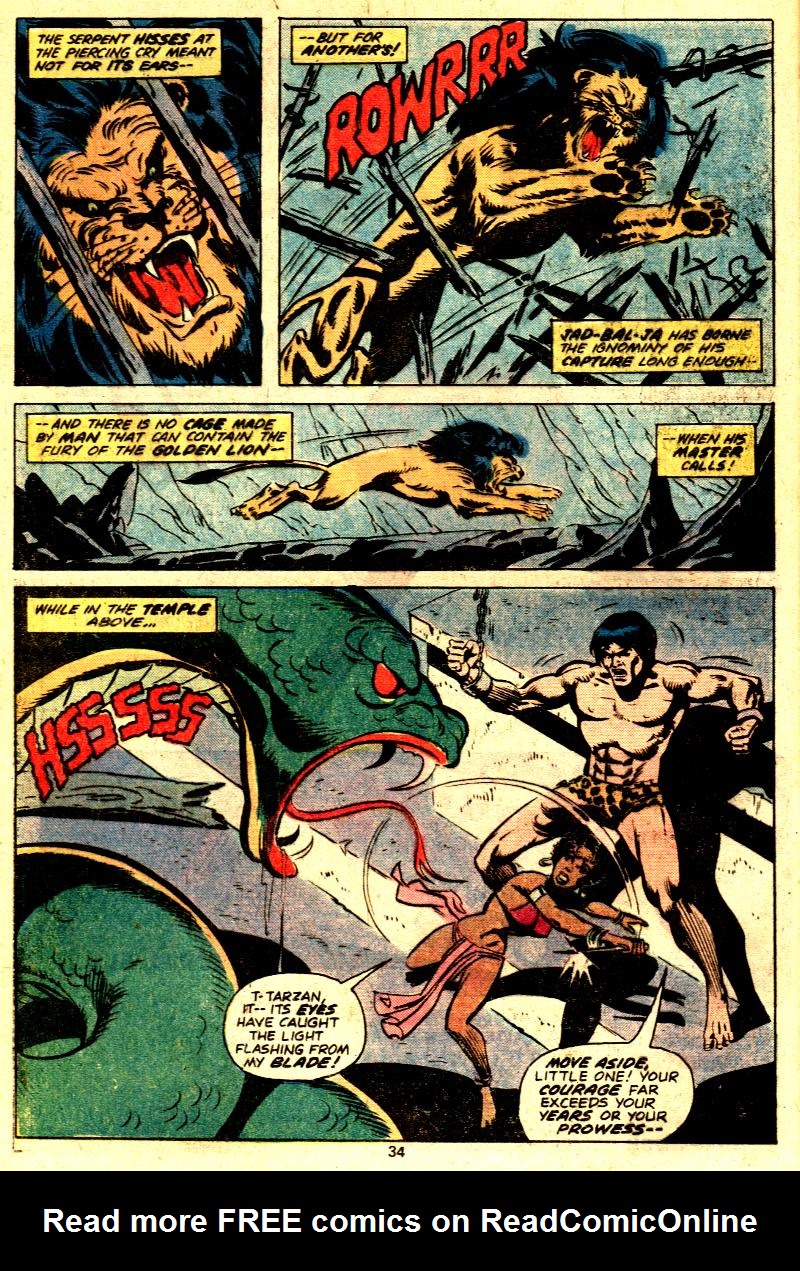 Read online Tarzan (1977) comic -  Issue # _Annual 2 - 26