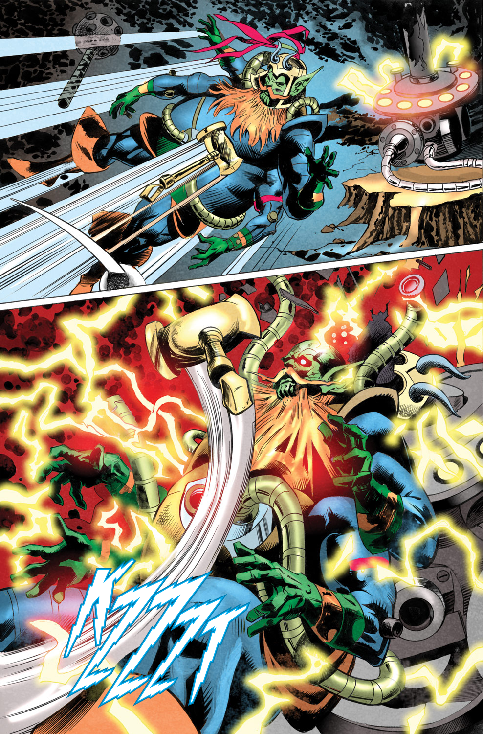 Secret Invasion Aftermath: Beta Ray Bill - The Green of Eden issue Full - Page 28