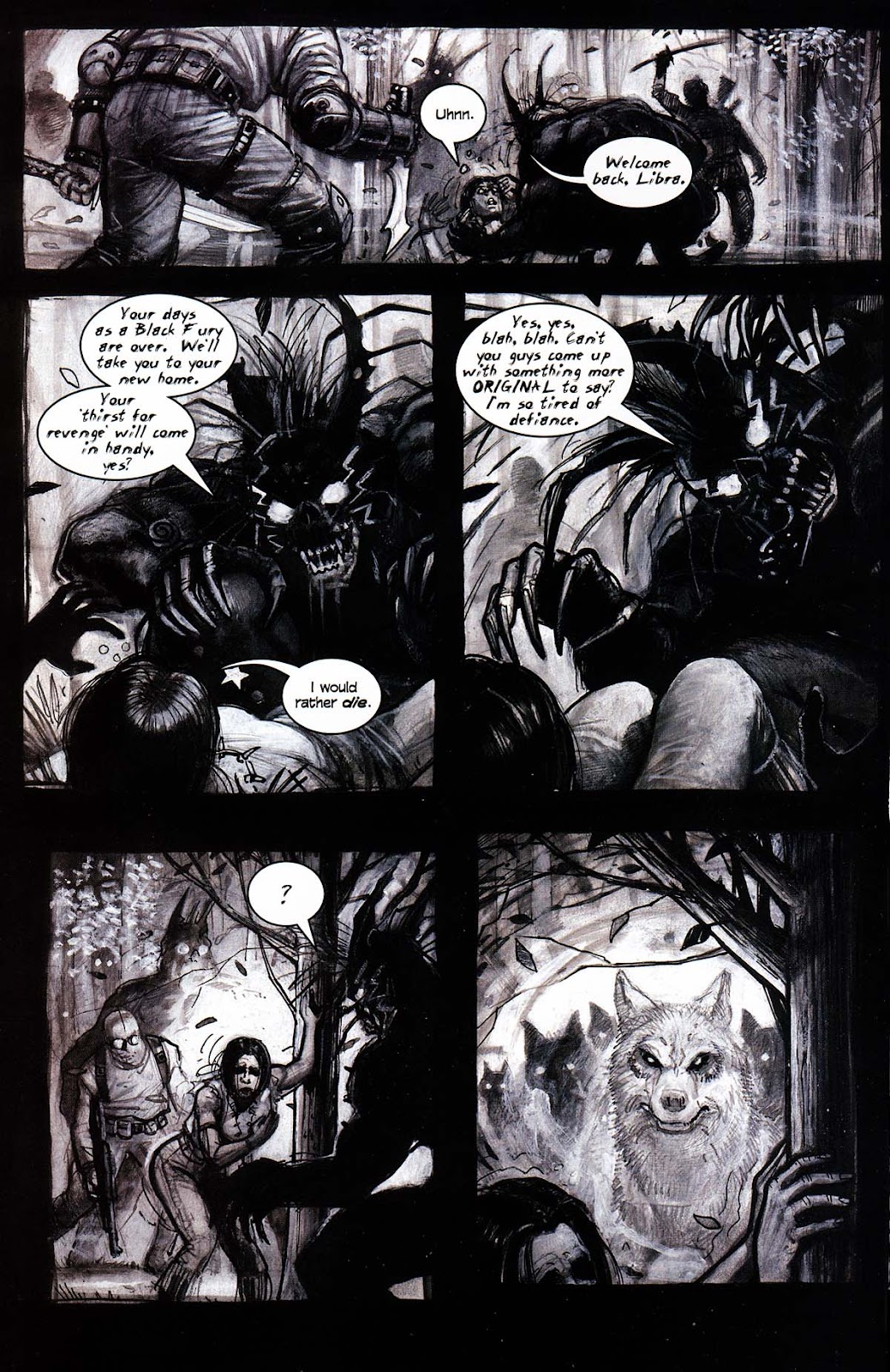 Read online Werewolf the Apocalypse comic -  Issue # Black Furies - 32
