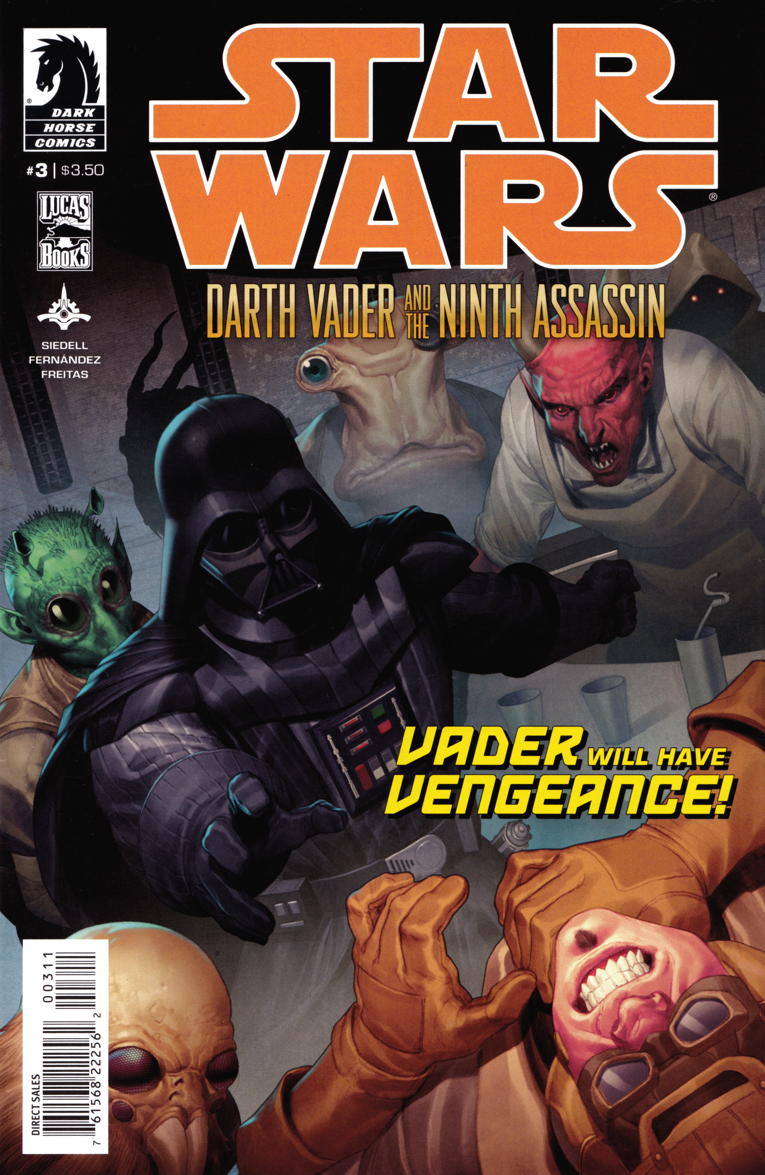 Read online Star Wars: Darth Vader and the Ninth Assassin comic -  Issue #3 - 1