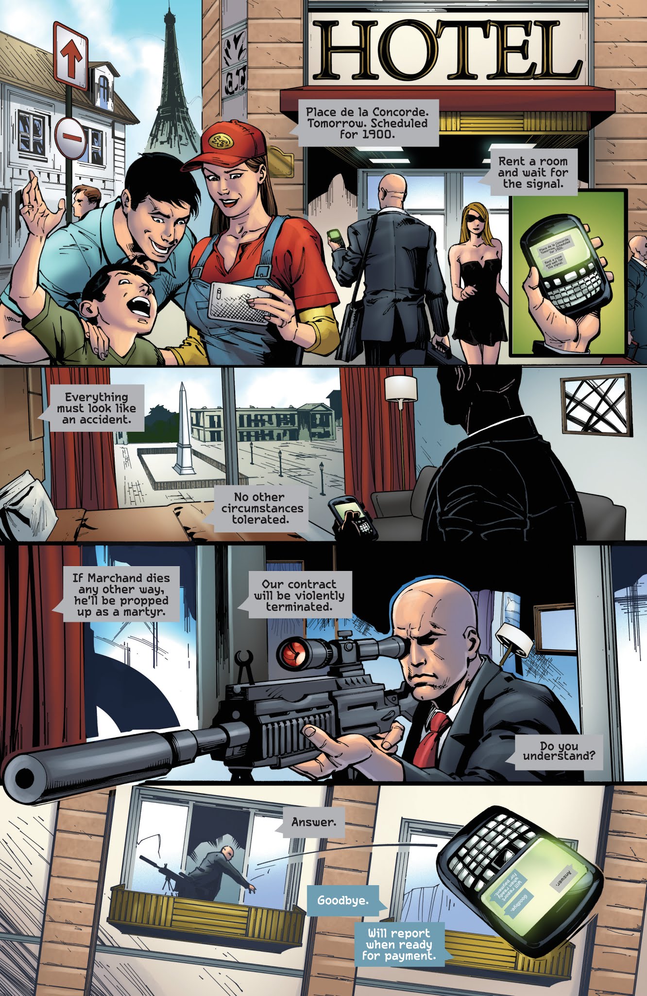 Read online Agent 47: Birth of the Hitman comic -  Issue #6 - 9