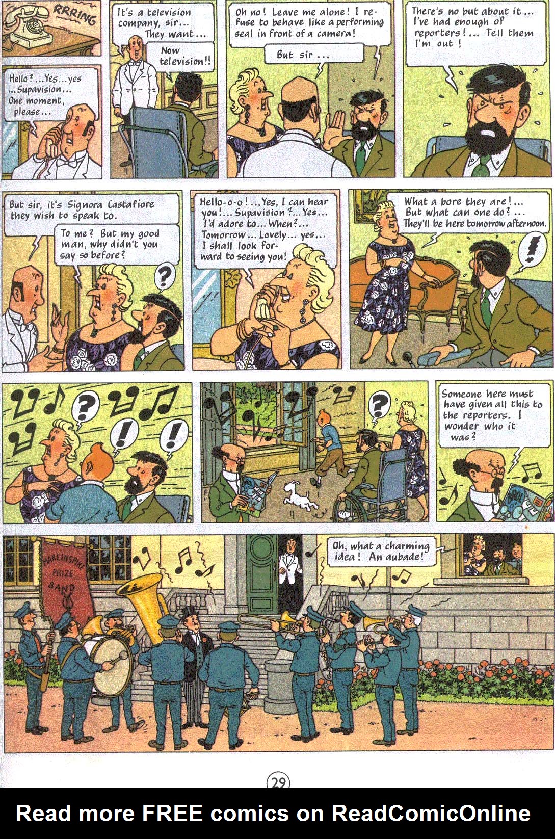 Read online The Adventures of Tintin comic -  Issue #21 - 31