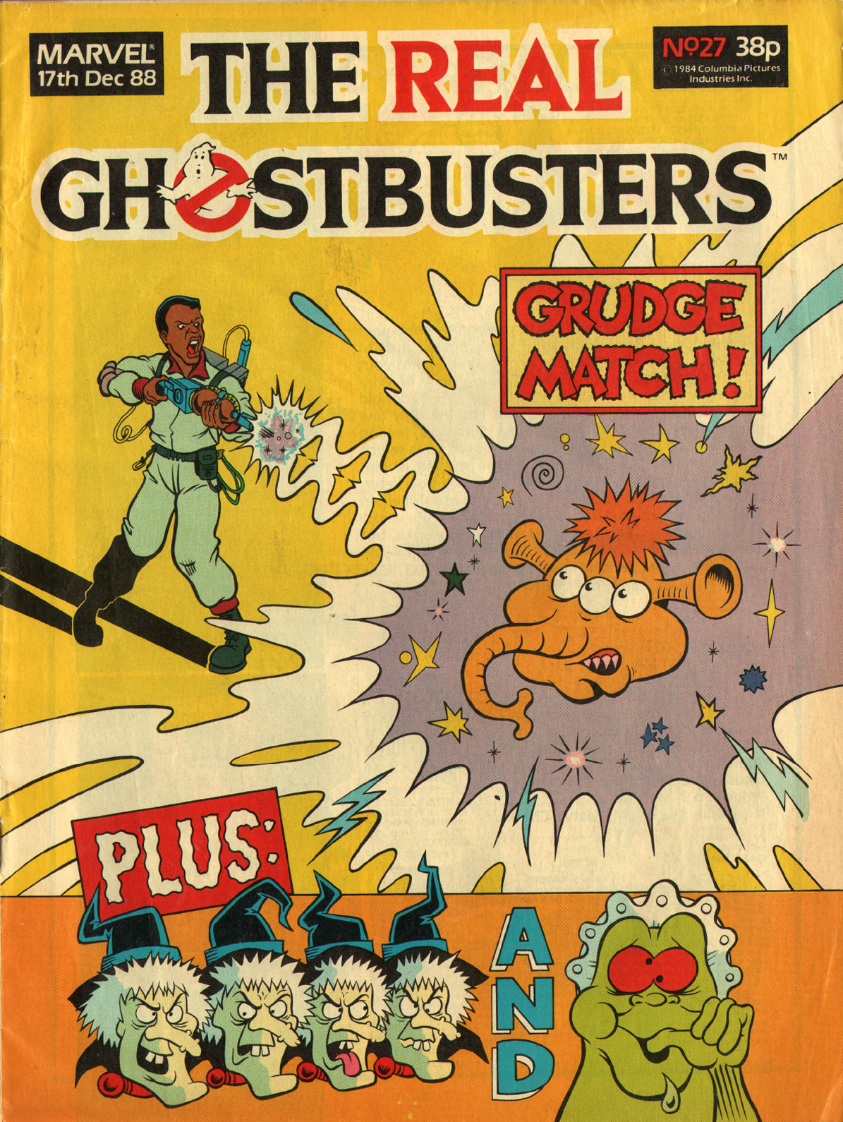 Read online The Real Ghostbusters comic -  Issue #27 - 1