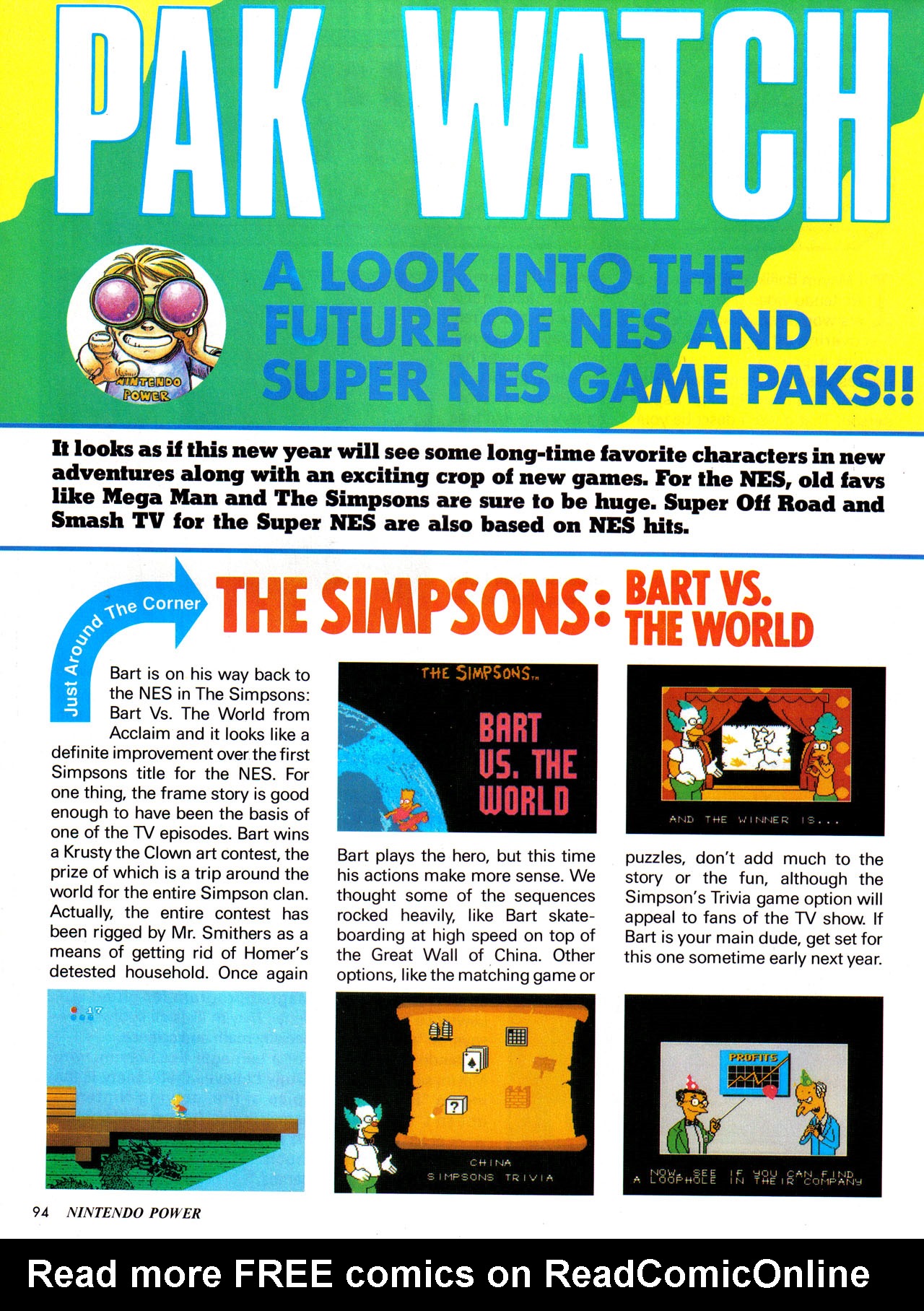 Read online Nintendo Power comic -  Issue #31 - 102