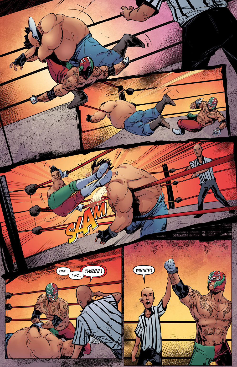 Read online Lucha Underground comic -  Issue #1 - 7