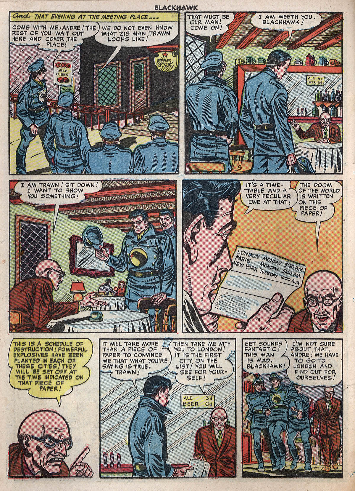 Read online Blackhawk (1957) comic -  Issue #46 - 20