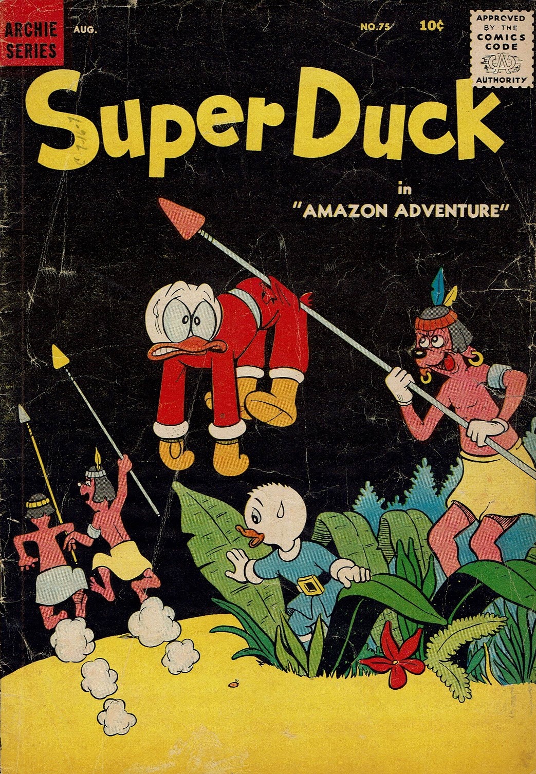 Read online Super Duck Comics comic -  Issue #75 - 1