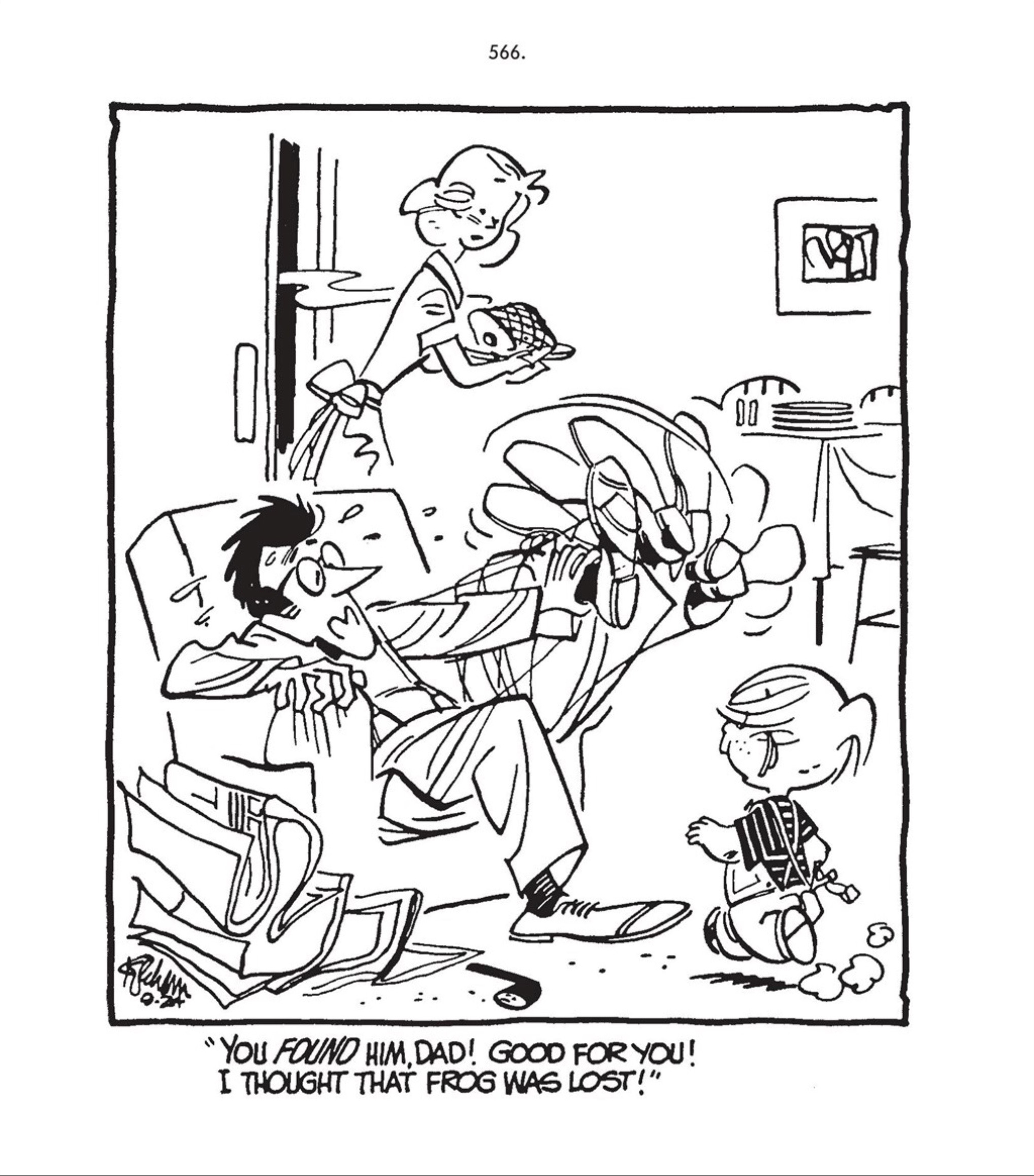 Read online Hank Ketcham's Complete Dennis the Menace comic -  Issue # TPB 2 (Part 6) - 92