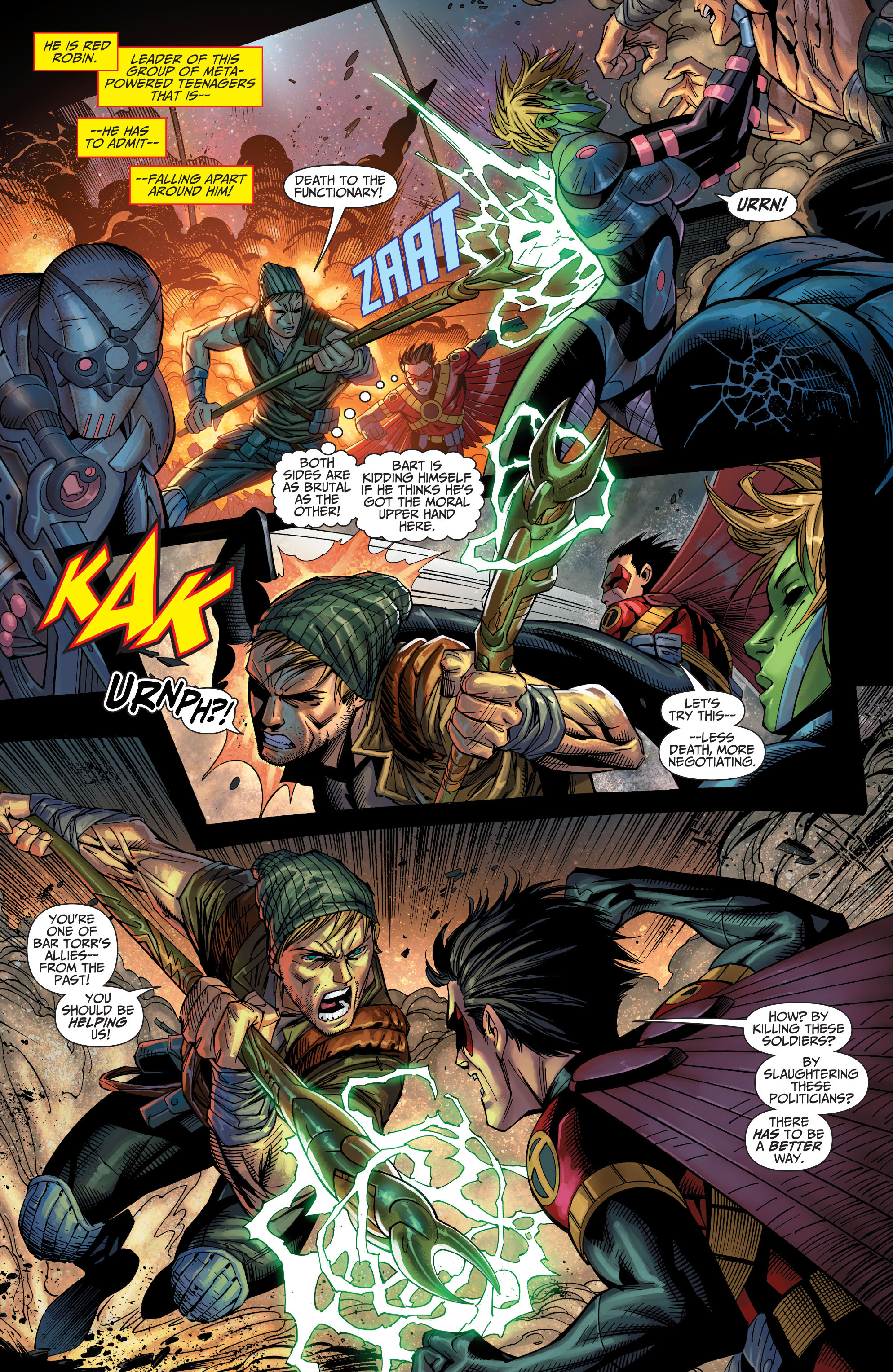 Read online Teen Titans (2011) comic -  Issue #28 - 7