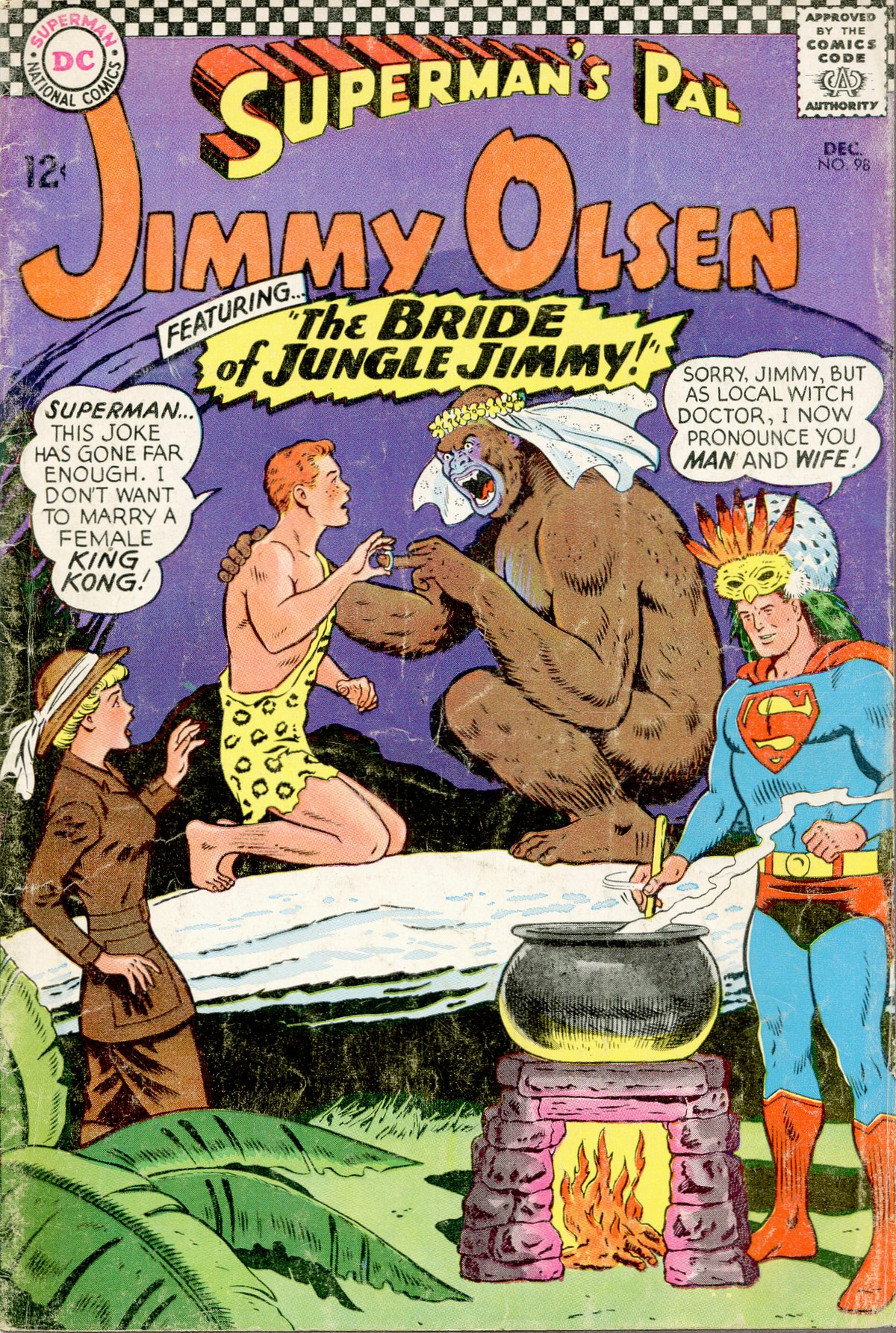 Read online Superman's Pal Jimmy Olsen comic -  Issue #98 - 1