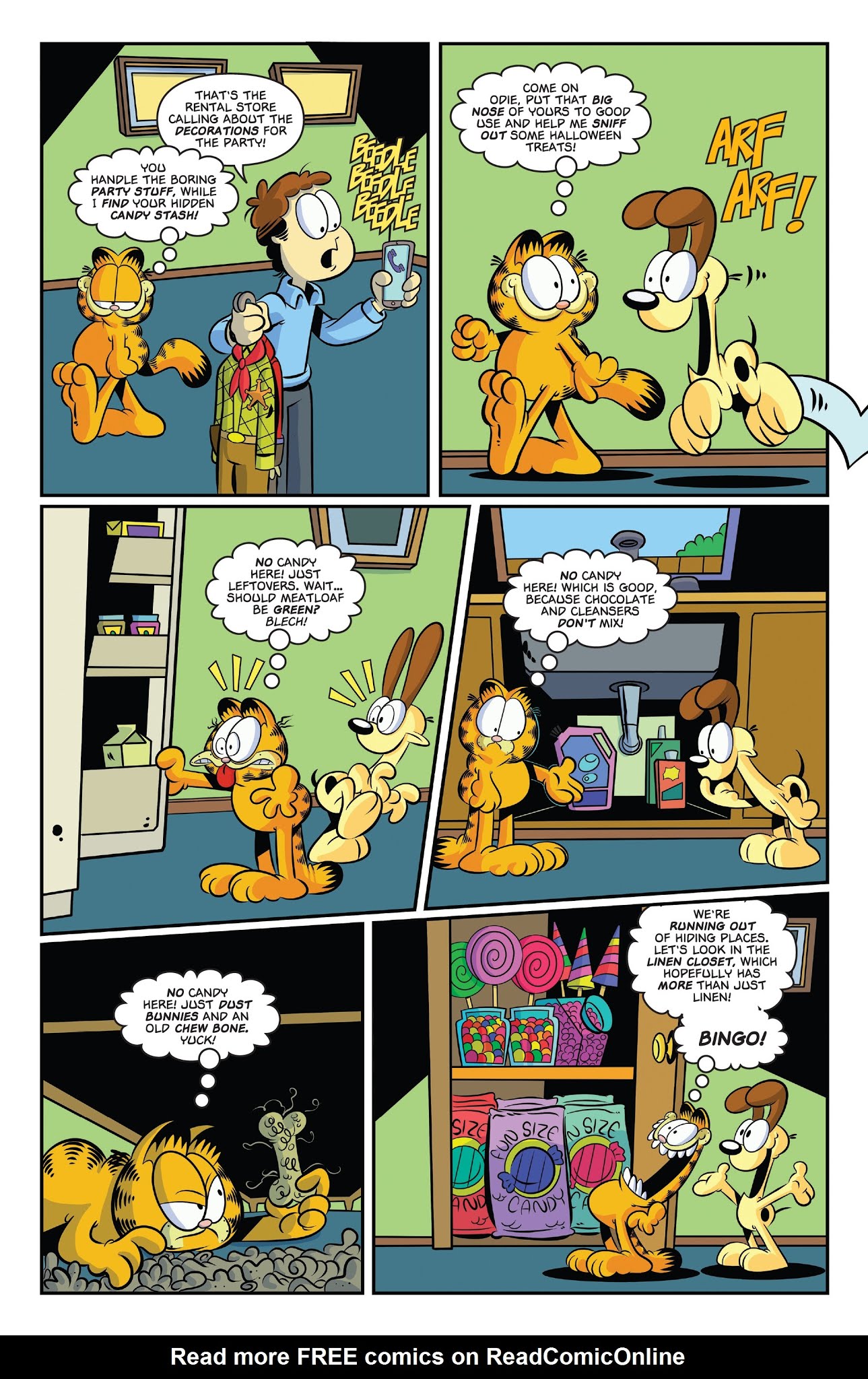 Read online Garfield 2018 TV Or Not TV? comic -  Issue # Full - 25