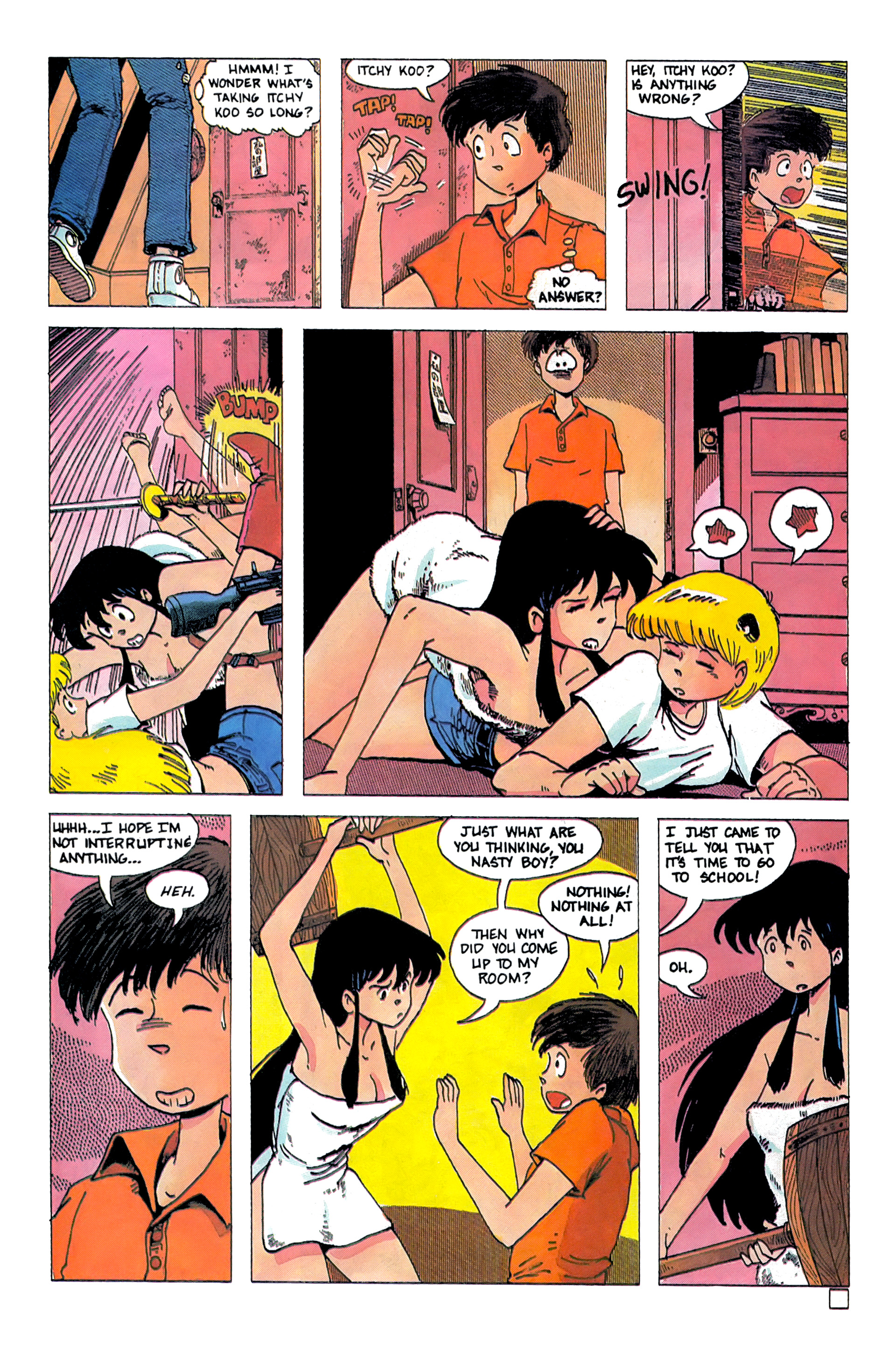 Read online Ninja High School In Color comic -  Issue #4 - 7