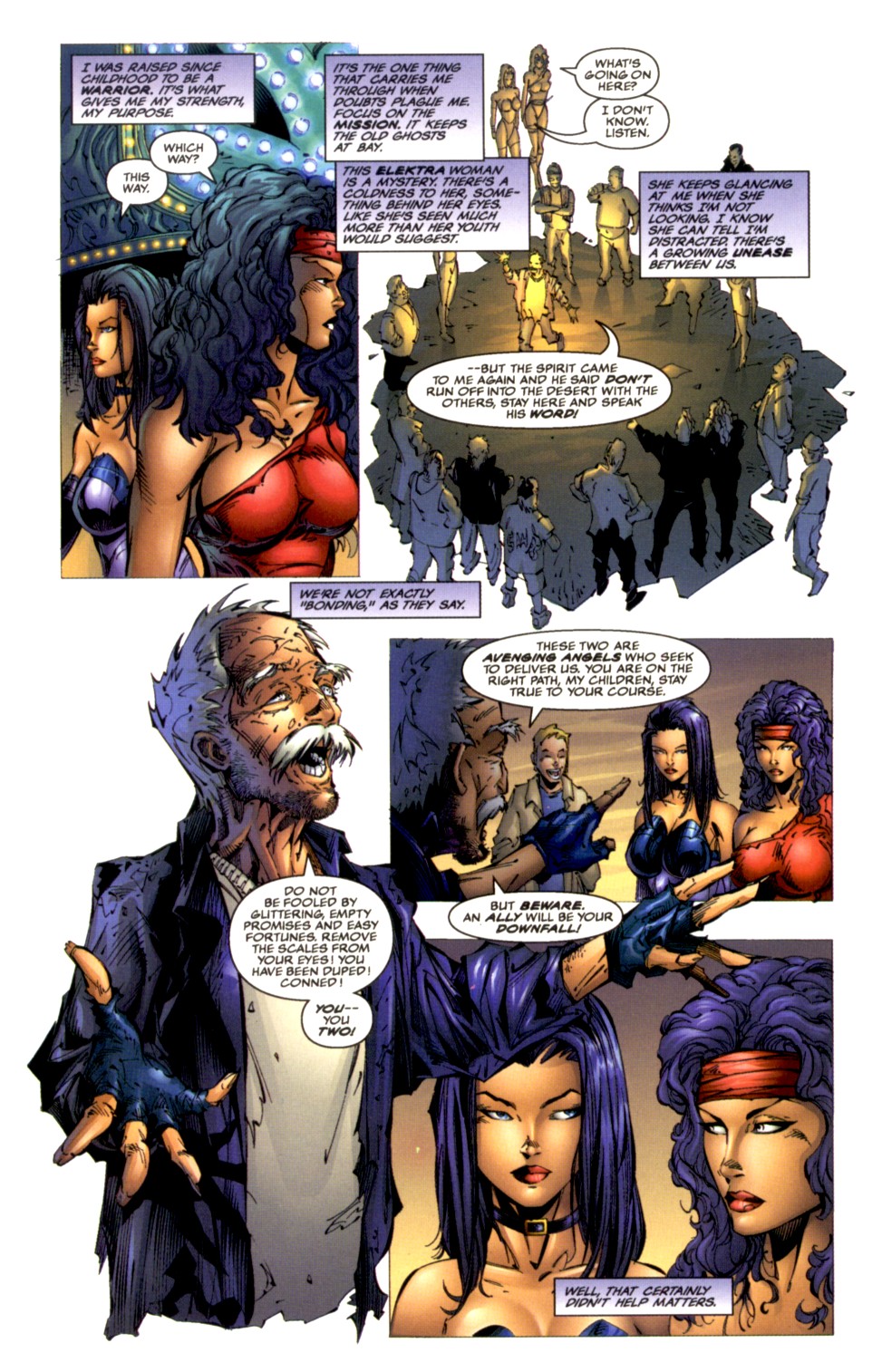 Read online Elektra/Cyblade comic -  Issue # Full - 12