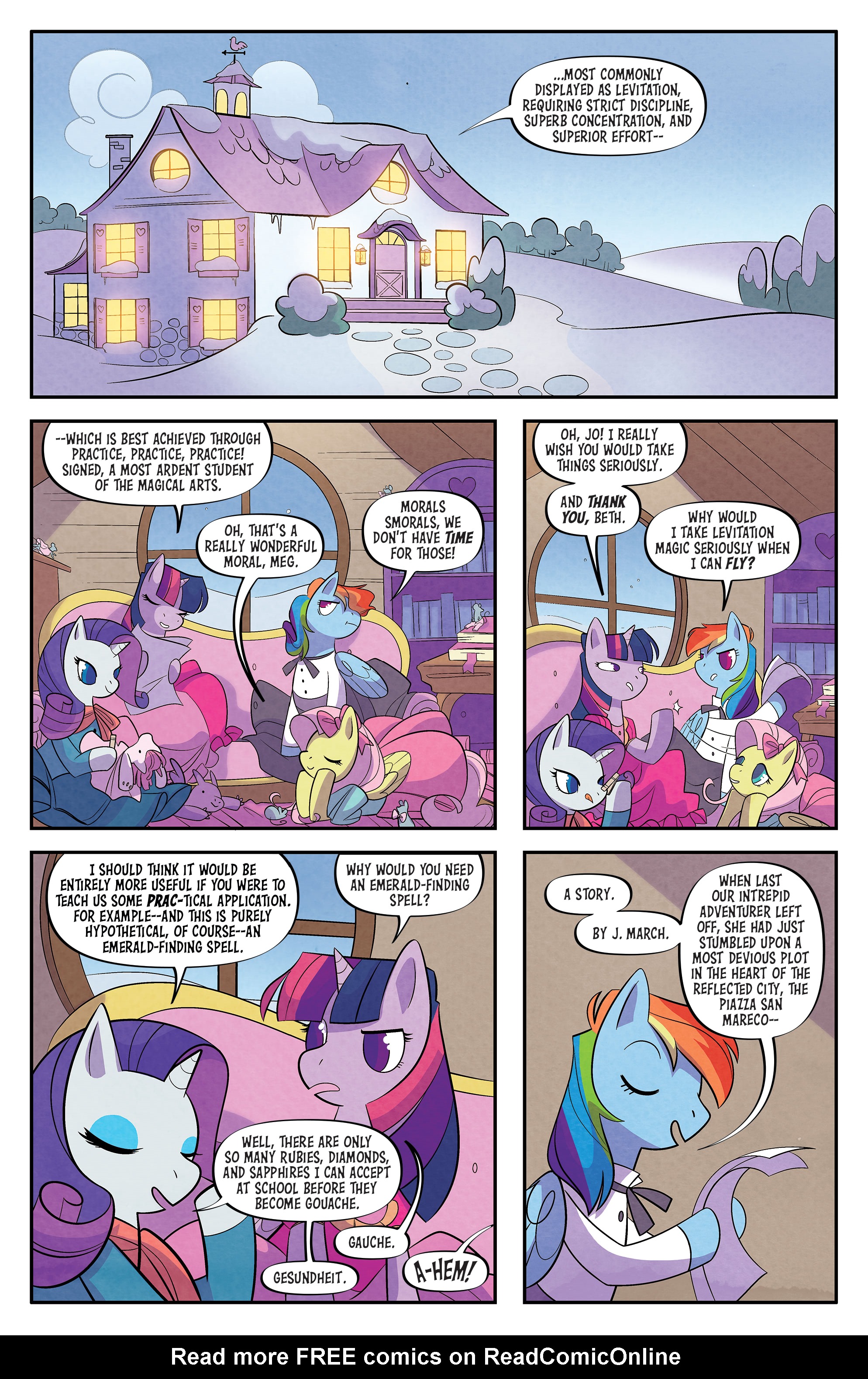 Read online My Little Pony: Classics Reimagined - Little Fillies comic -  Issue #1 - 3