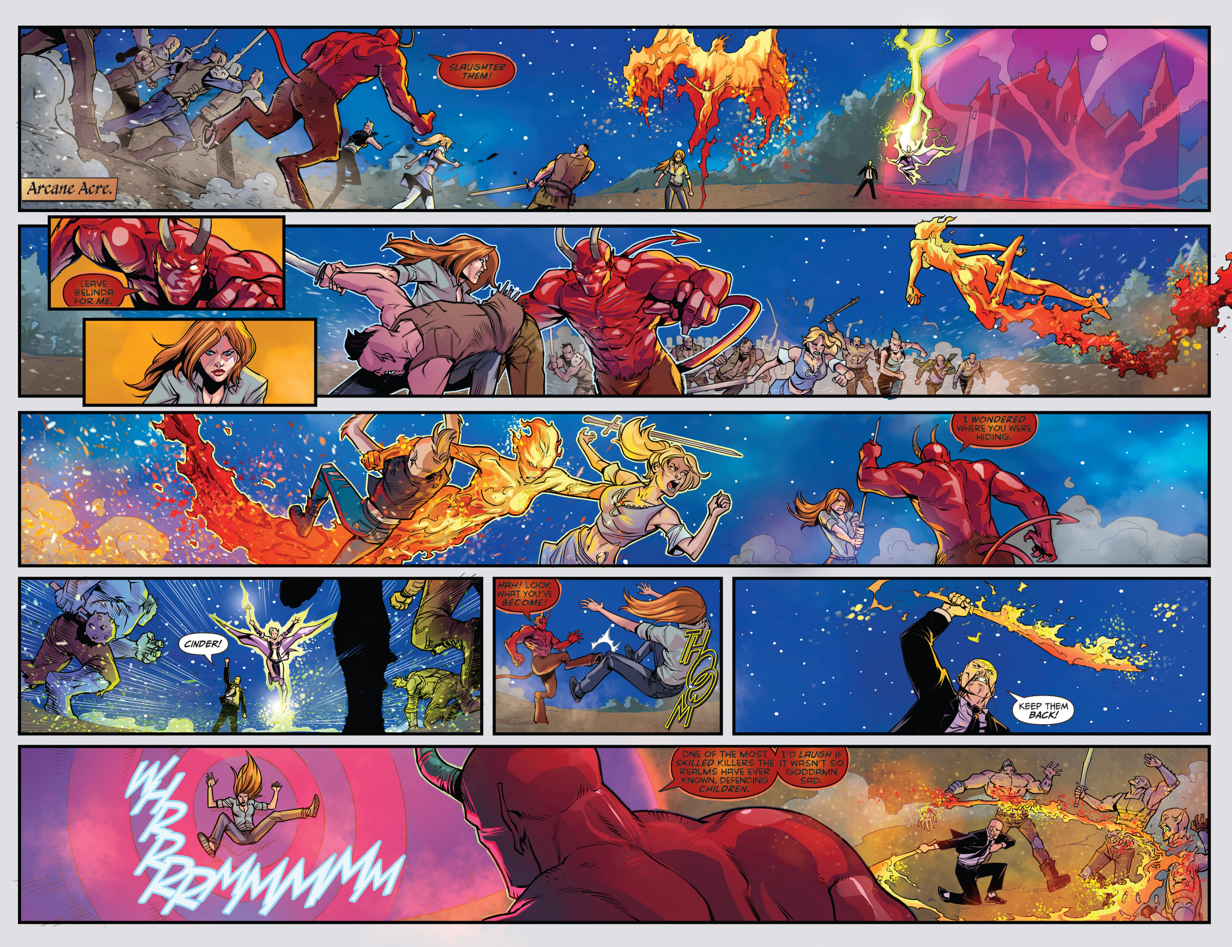 Read online Grimm Fairy Tales: Arcane Acre comic -  Issue # TPB 2 - 124