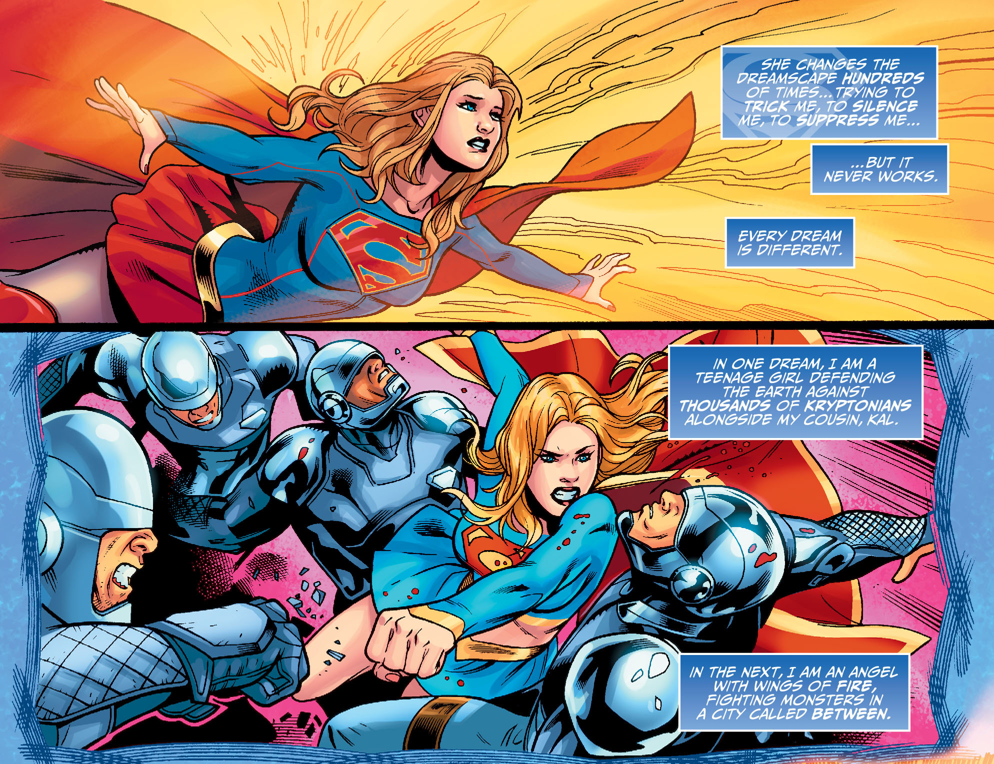 Read online Adventures of Supergirl comic -  Issue #7 - 9