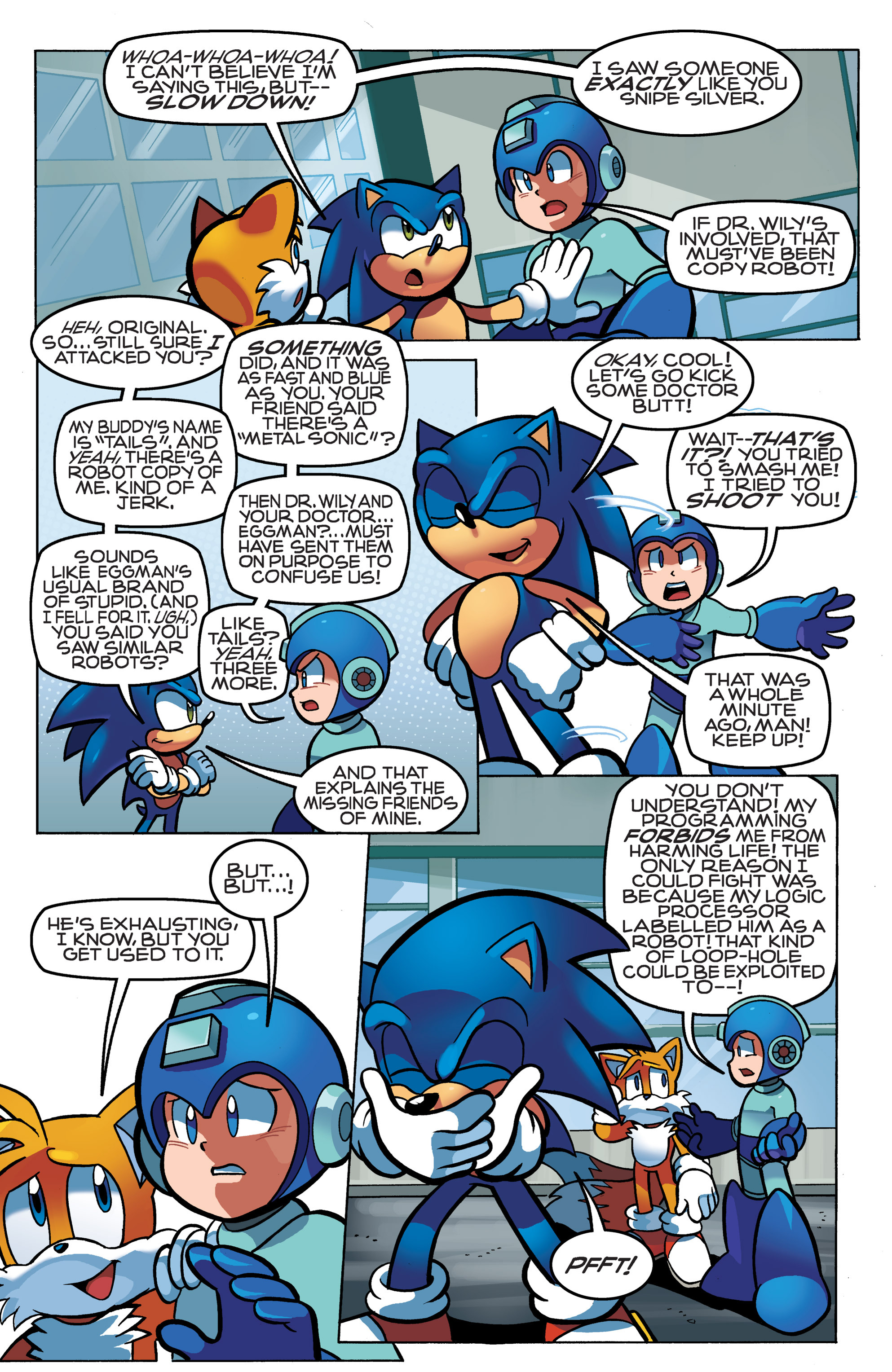 Read online Sonic Mega Man Worlds Collide comic -  Issue # Vol 1 - 102