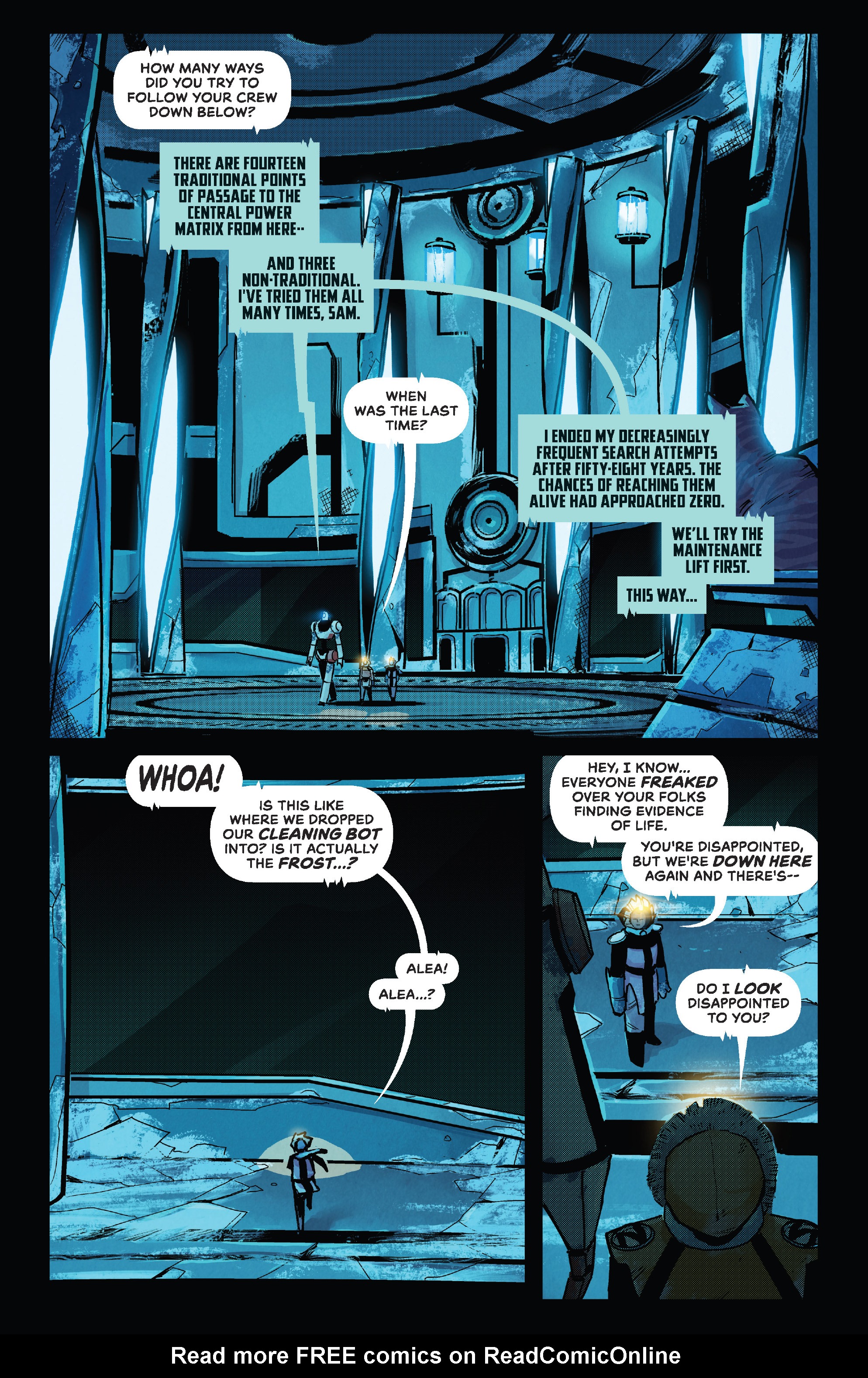 Read online Outpost Zero comic -  Issue #12 - 8