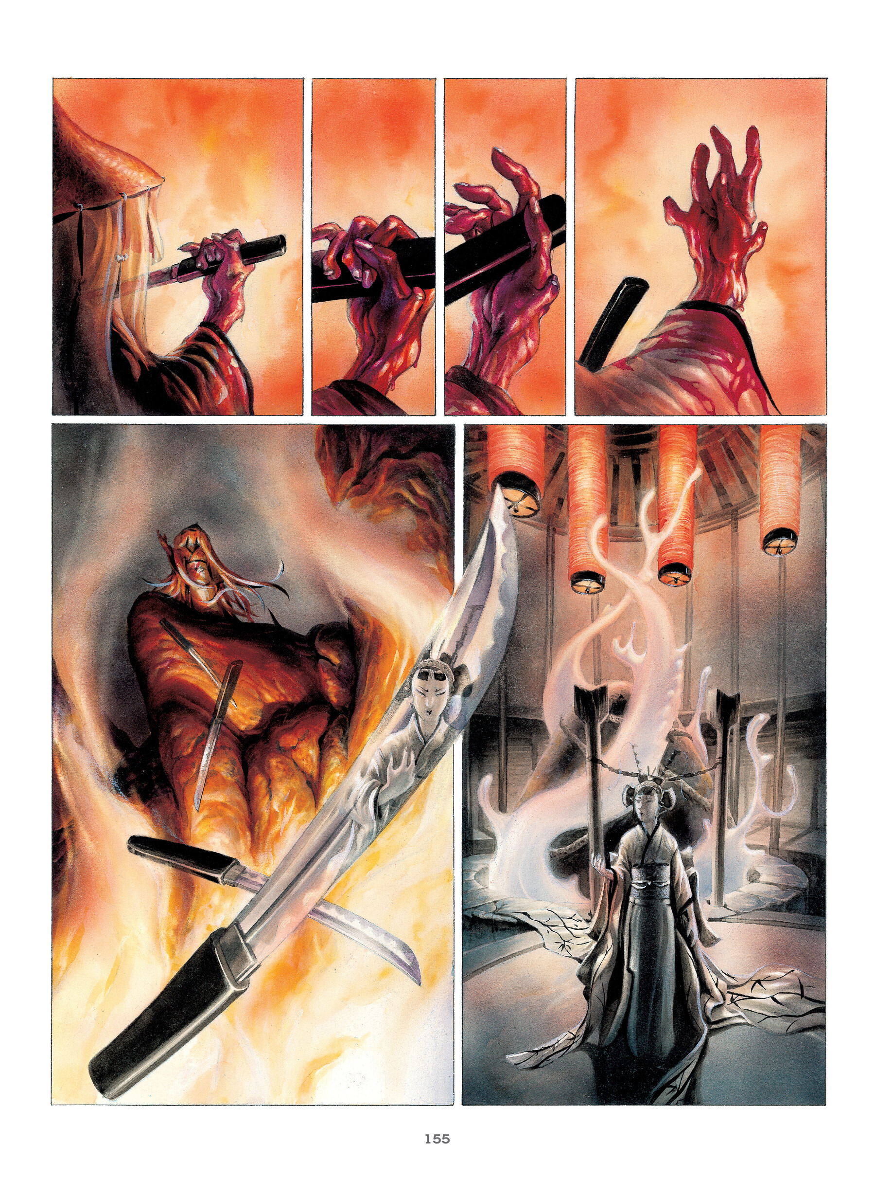 Read online Legends of the Pierced Veil: The Scarlet Blades comic -  Issue # TPB (Part 2) - 55