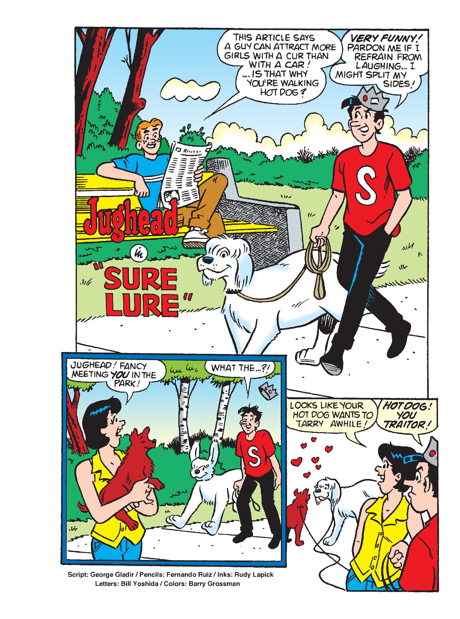 Read online Archie's Funhouse Double Digest comic -  Issue #20 - 241
