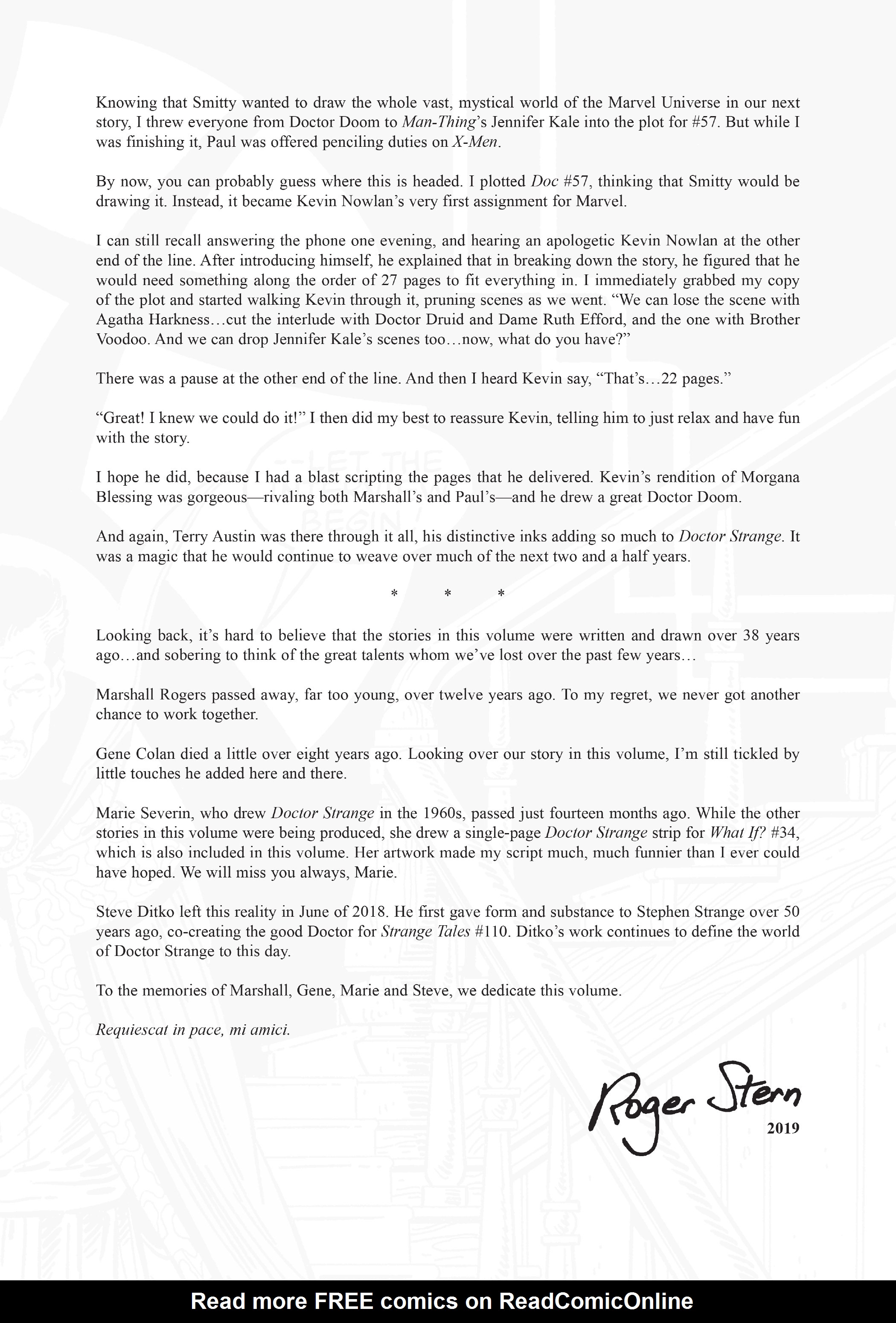 Read online Marvel Masterworks: Doctor Strange comic -  Issue # TPB 9 (Part 1) - 10