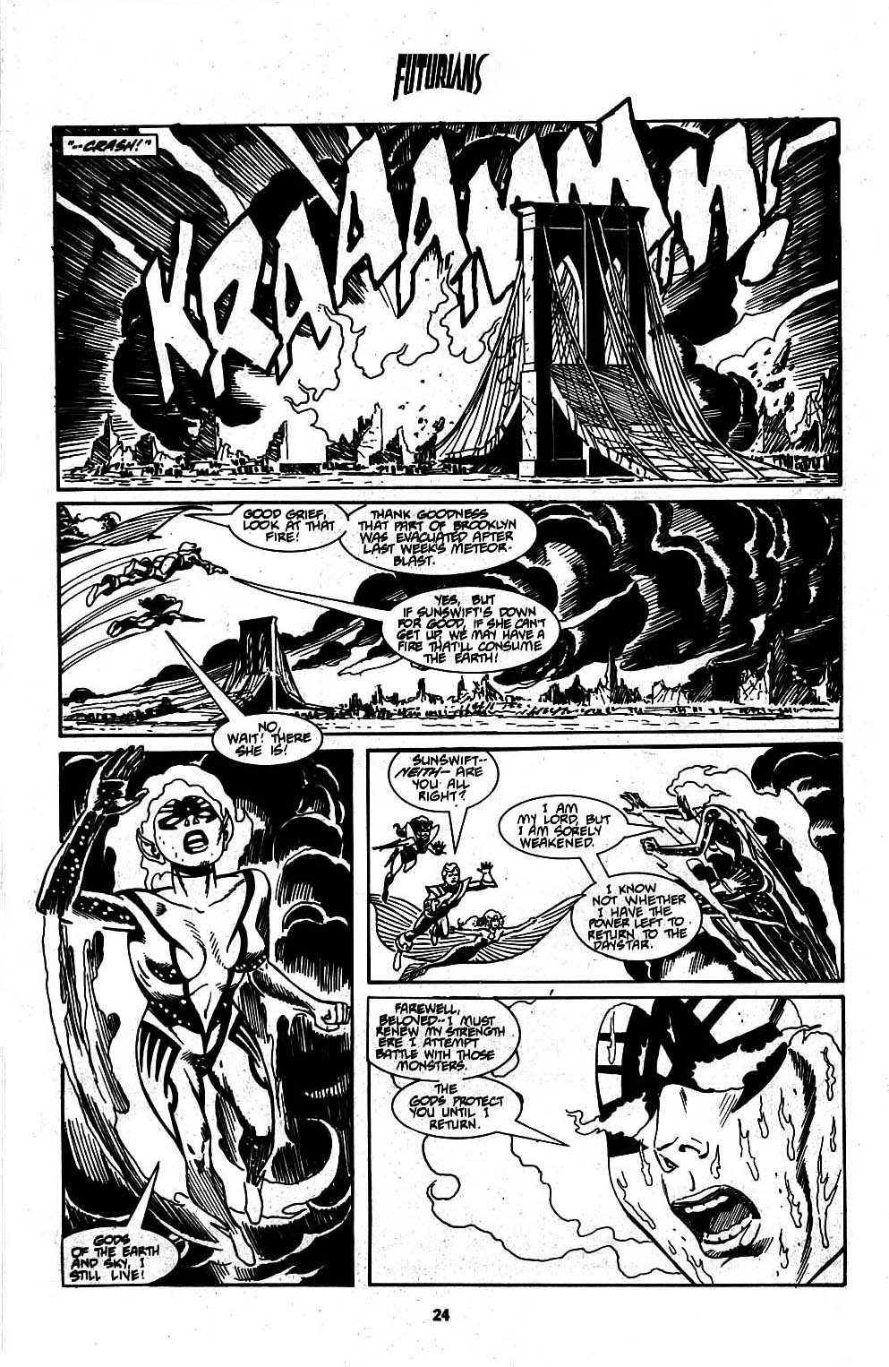 Read online Futurians comic -  Issue # Full - 24