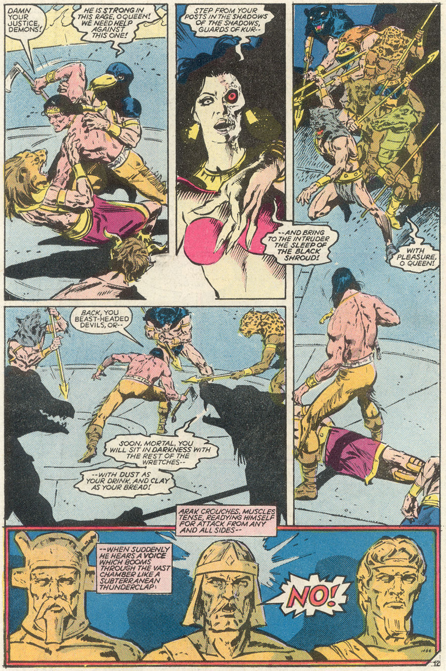 Read online Arak Son of Thunder comic -  Issue #43 - 12
