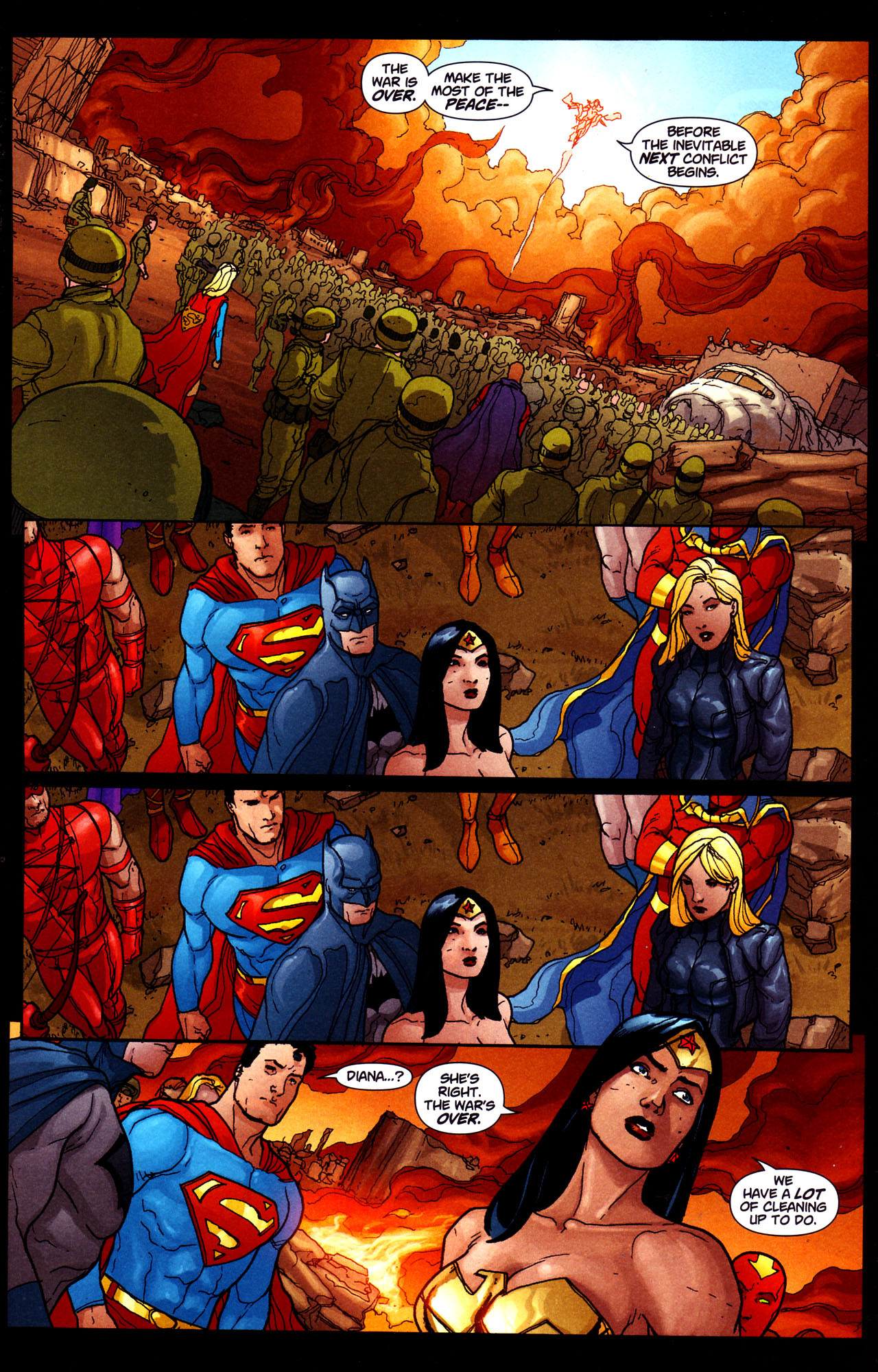 Read online Amazons Attack comic -  Issue #6 - 19