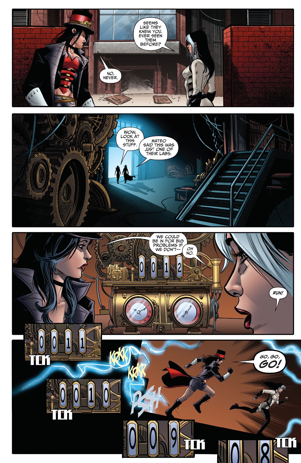 Van Helsing: Steampunk issue Full - Page 19