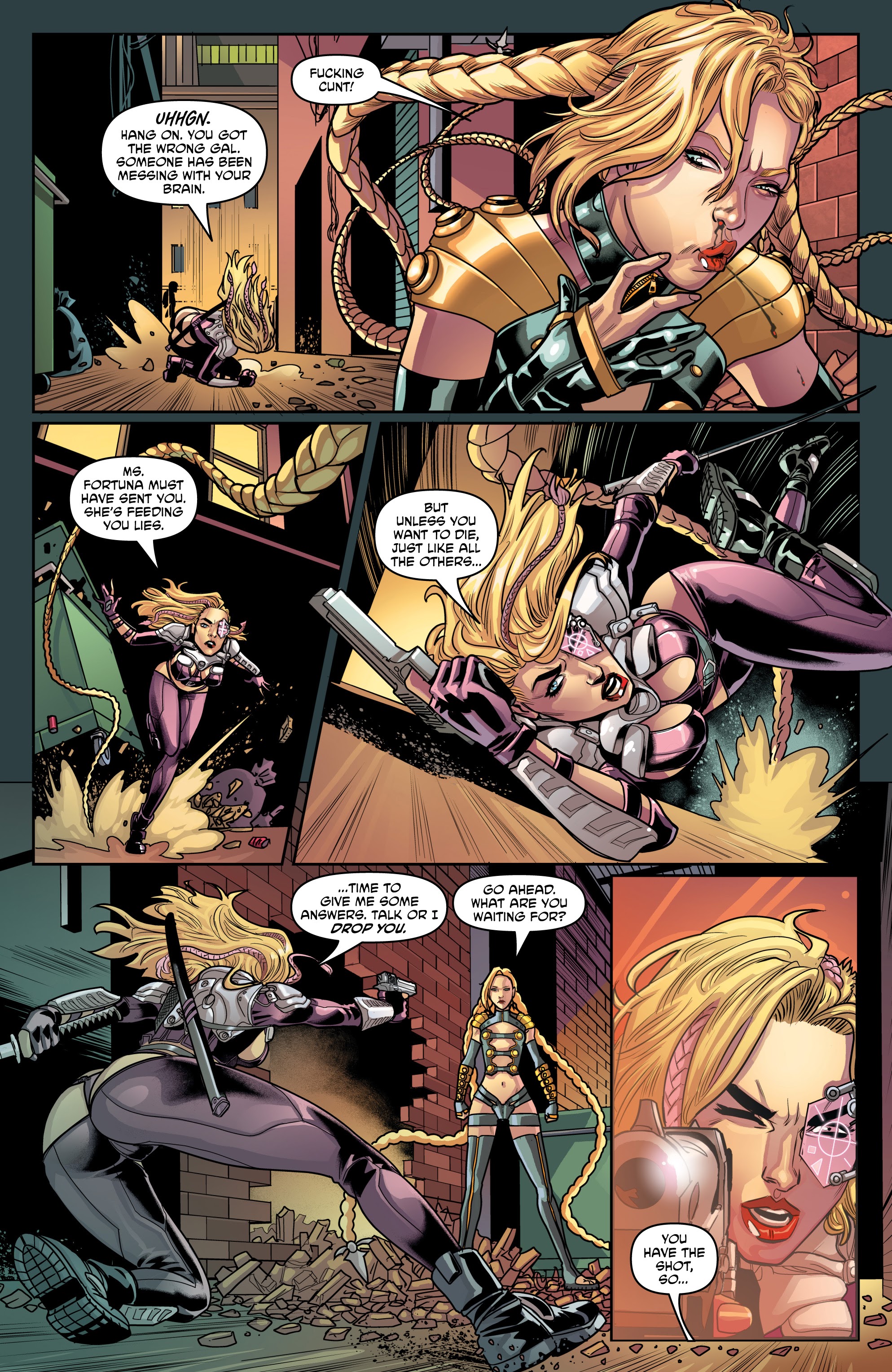 Read online Unholy: Argent vs Onyx comic -  Issue #0 - 10
