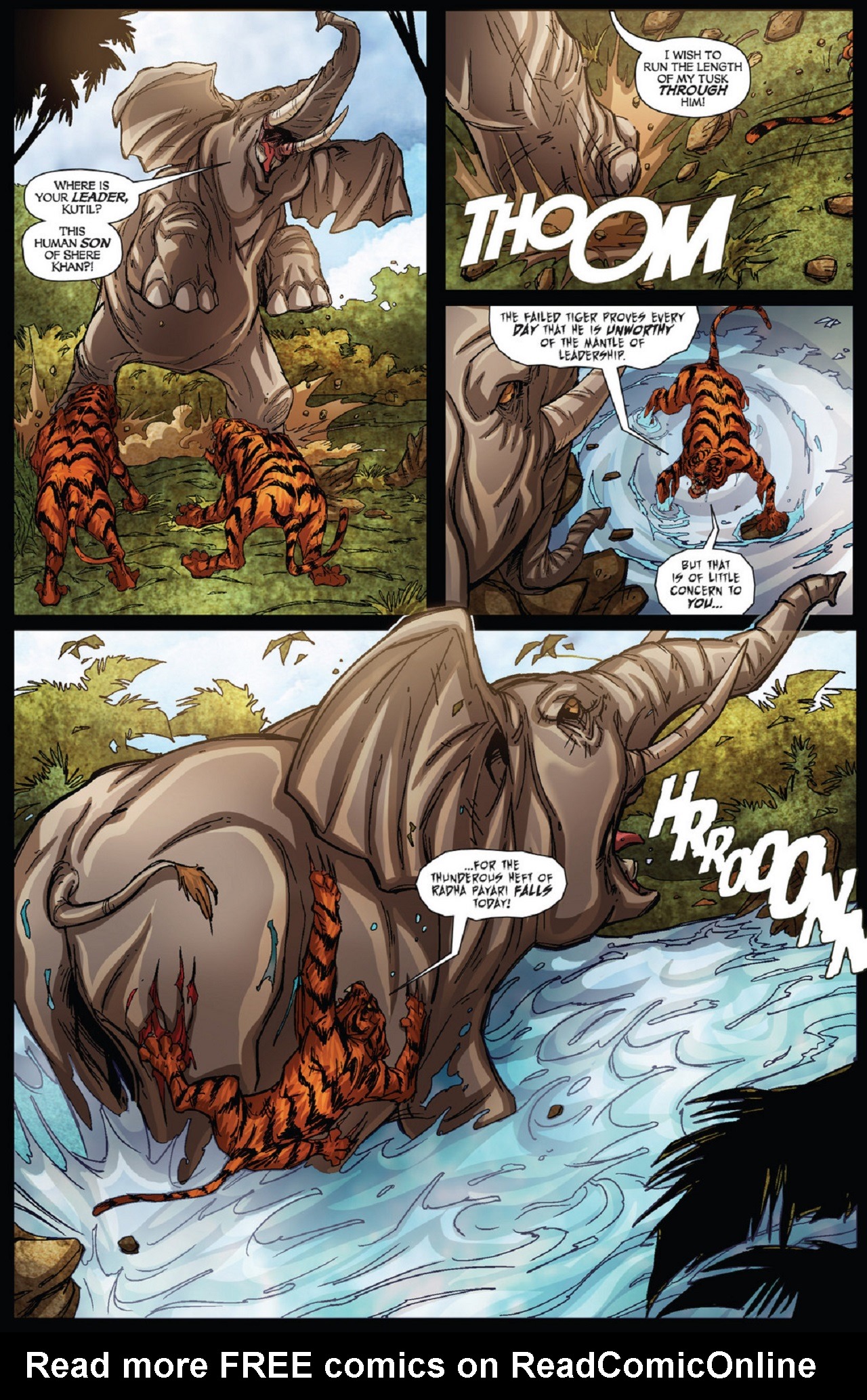 Read online Grimm Fairy Tales presents The Jungle Book: Last of the Species comic -  Issue #2 - 8