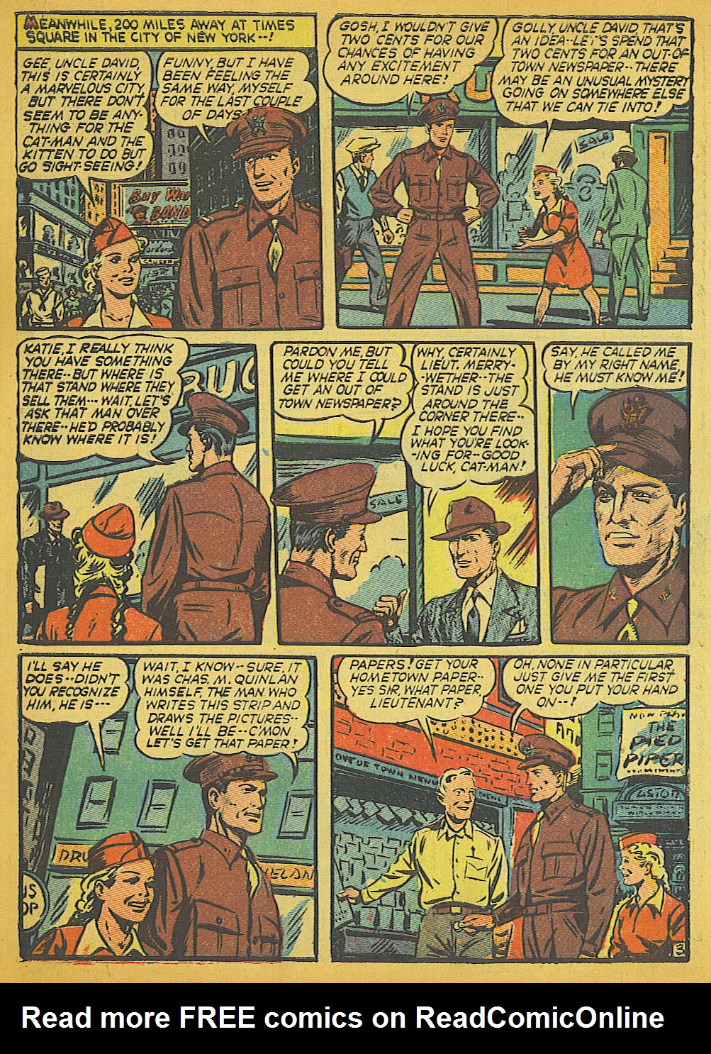 Read online Cat-Man Comics comic -  Issue #15 - 4