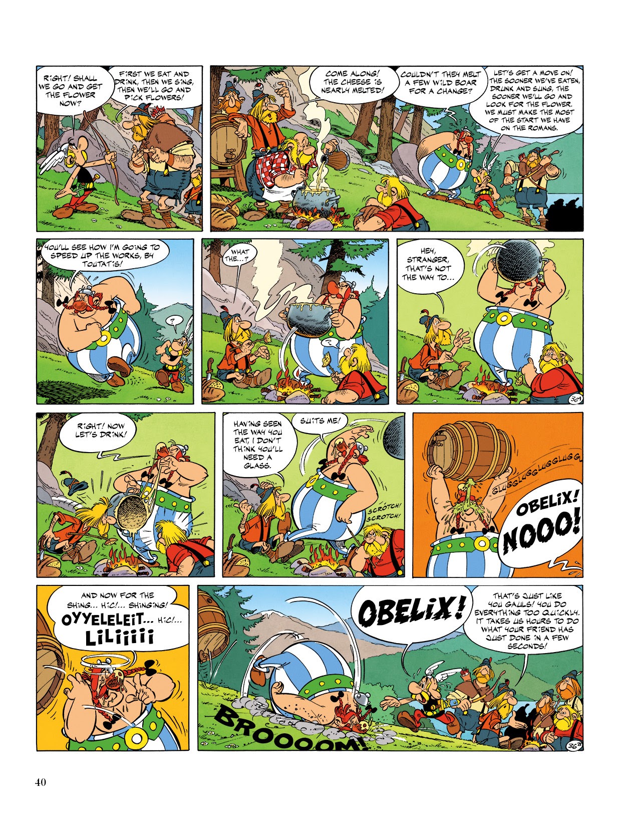 Read online Asterix comic -  Issue #16 - 41
