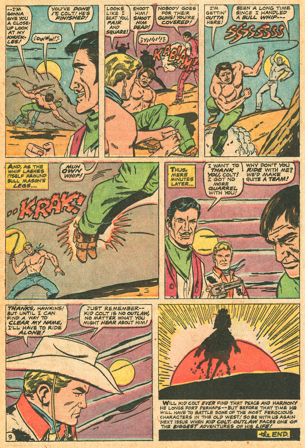 Read online Kid Colt Outlaw comic -  Issue #137 - 12