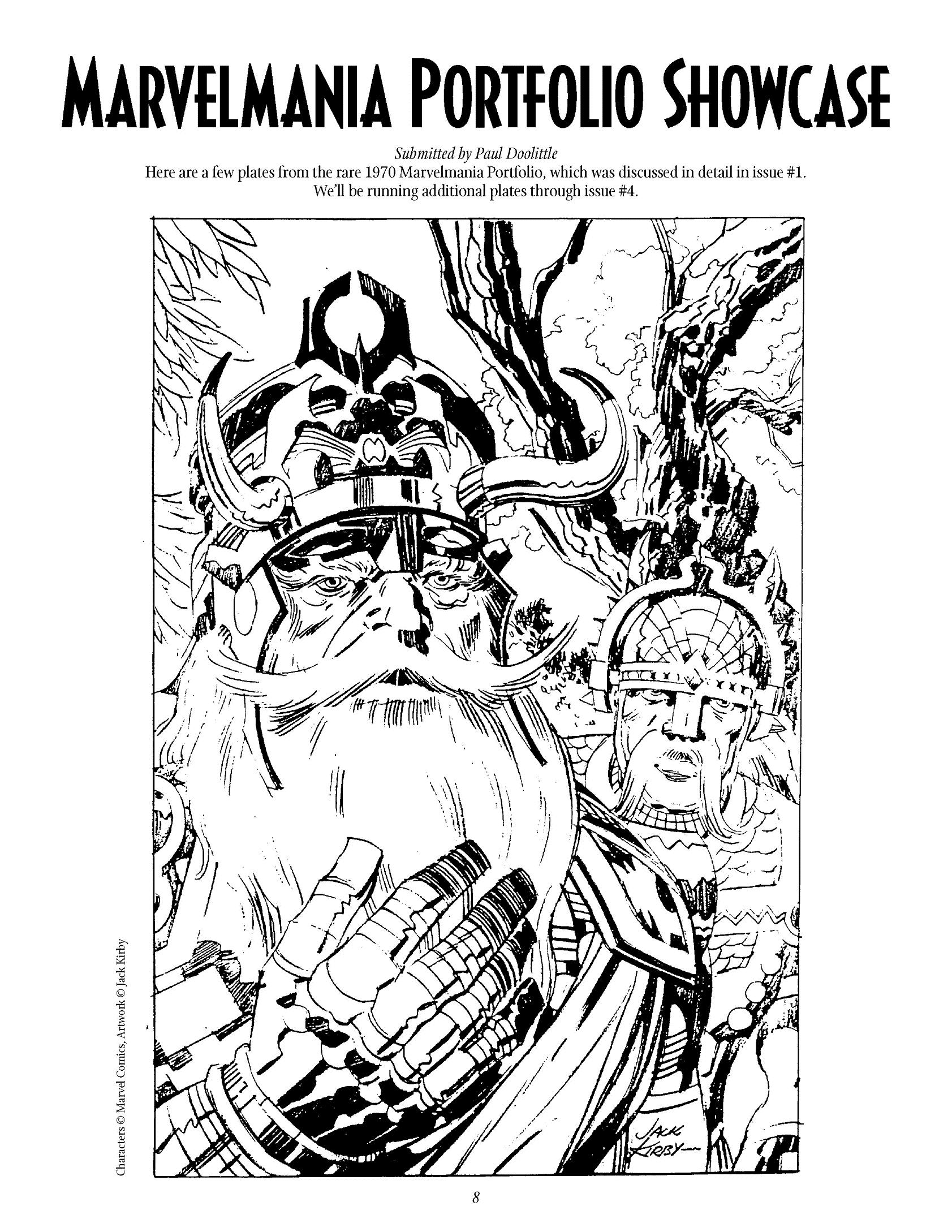 Read online The Jack Kirby Collector comic -  Issue #2 - 8