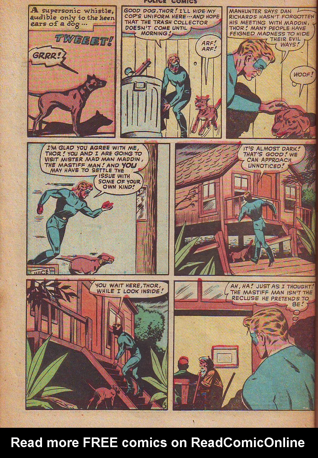 Read online Police Comics comic -  Issue #85 - 46