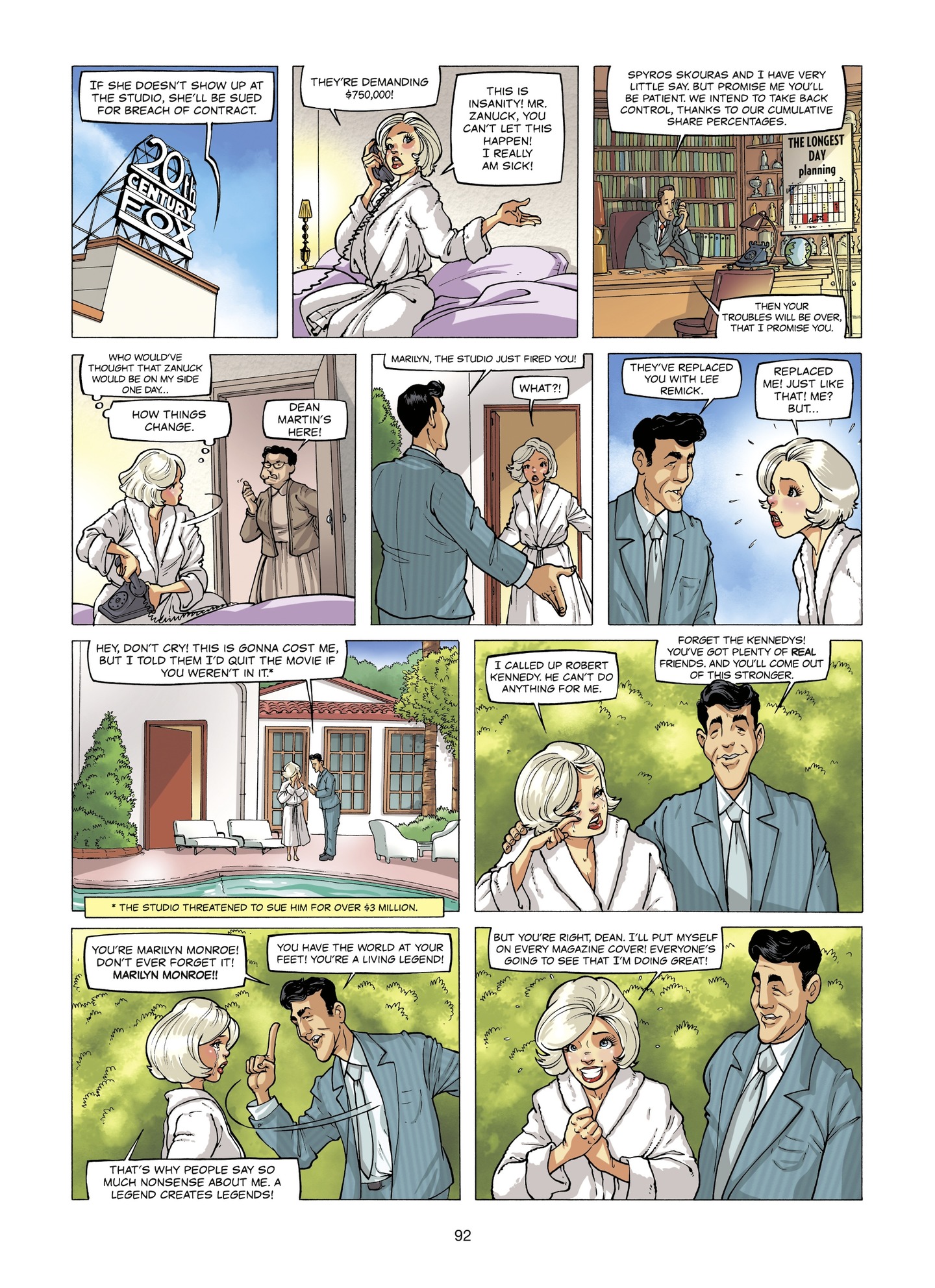 Read online The Stars of History: Marilyn Monroe comic -  Issue # TPB - 92